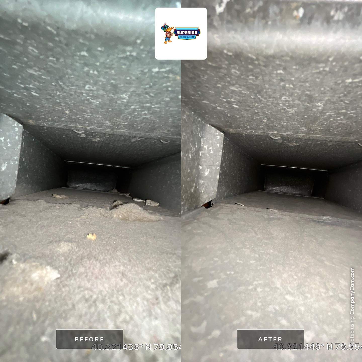 Air Duct Cleaning With a Vacuum Truck in Pittsburgh, PA by Superior Air Duct Cleaning