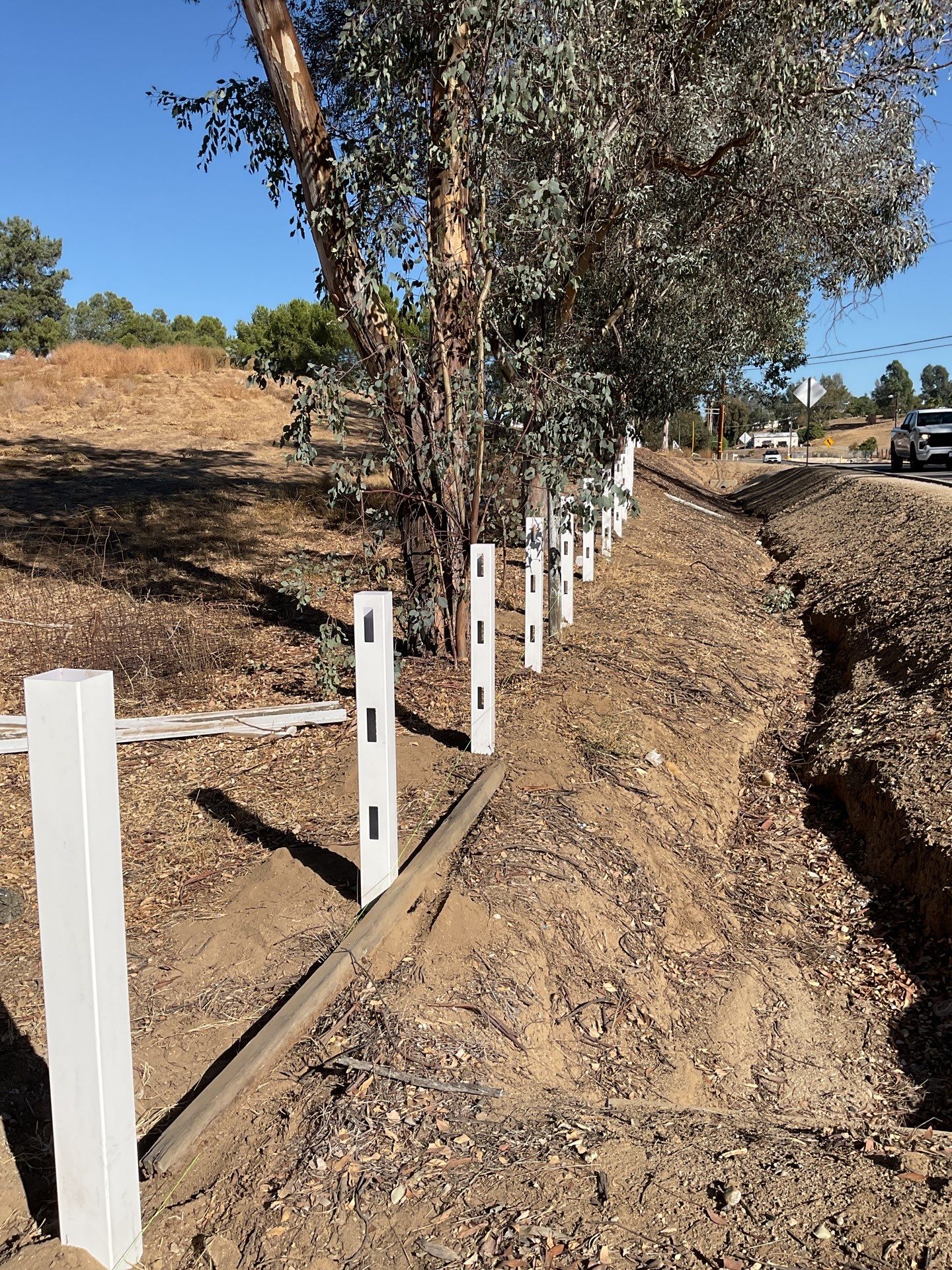 Fence Installation using Vinyl  by Fence Guys Inc. 