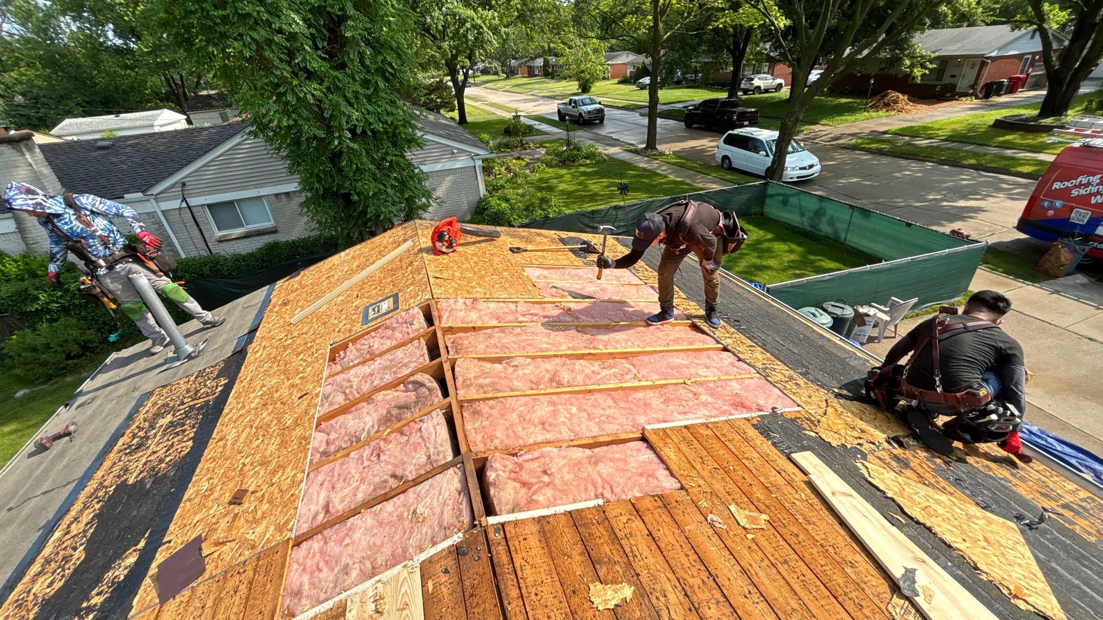 Roof Replacement using CertainTeed Landmark by 180 Contractors