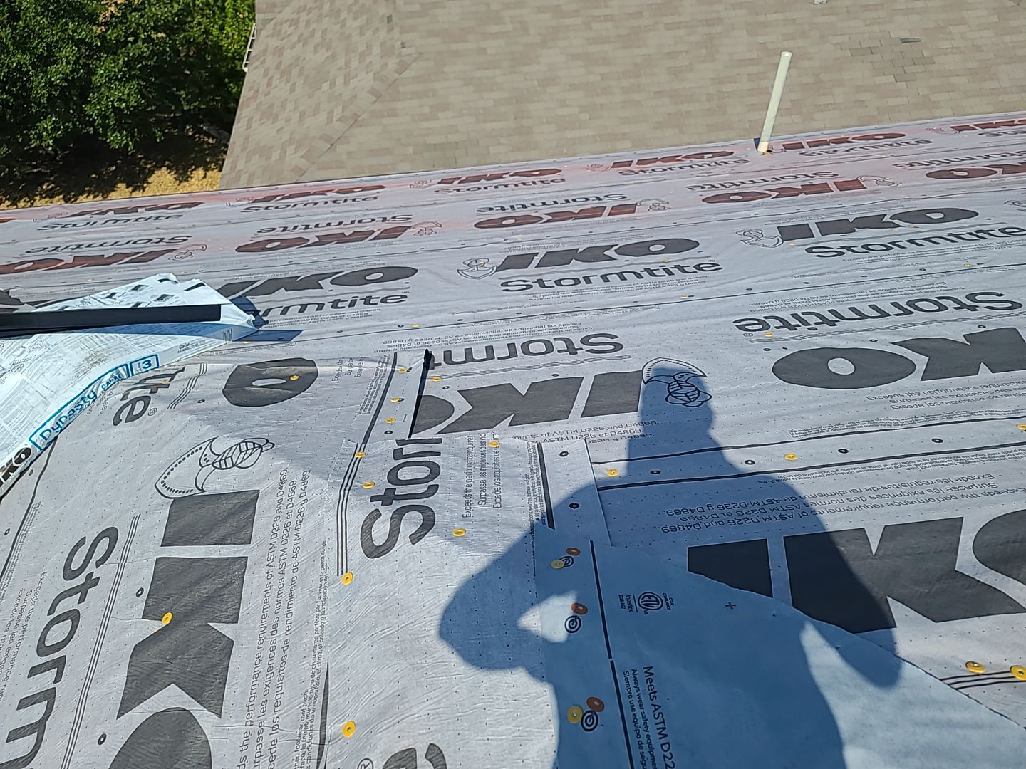 Residential Roofing Replacement and Gutter Installation in Manor by Caliber Restoration LLC