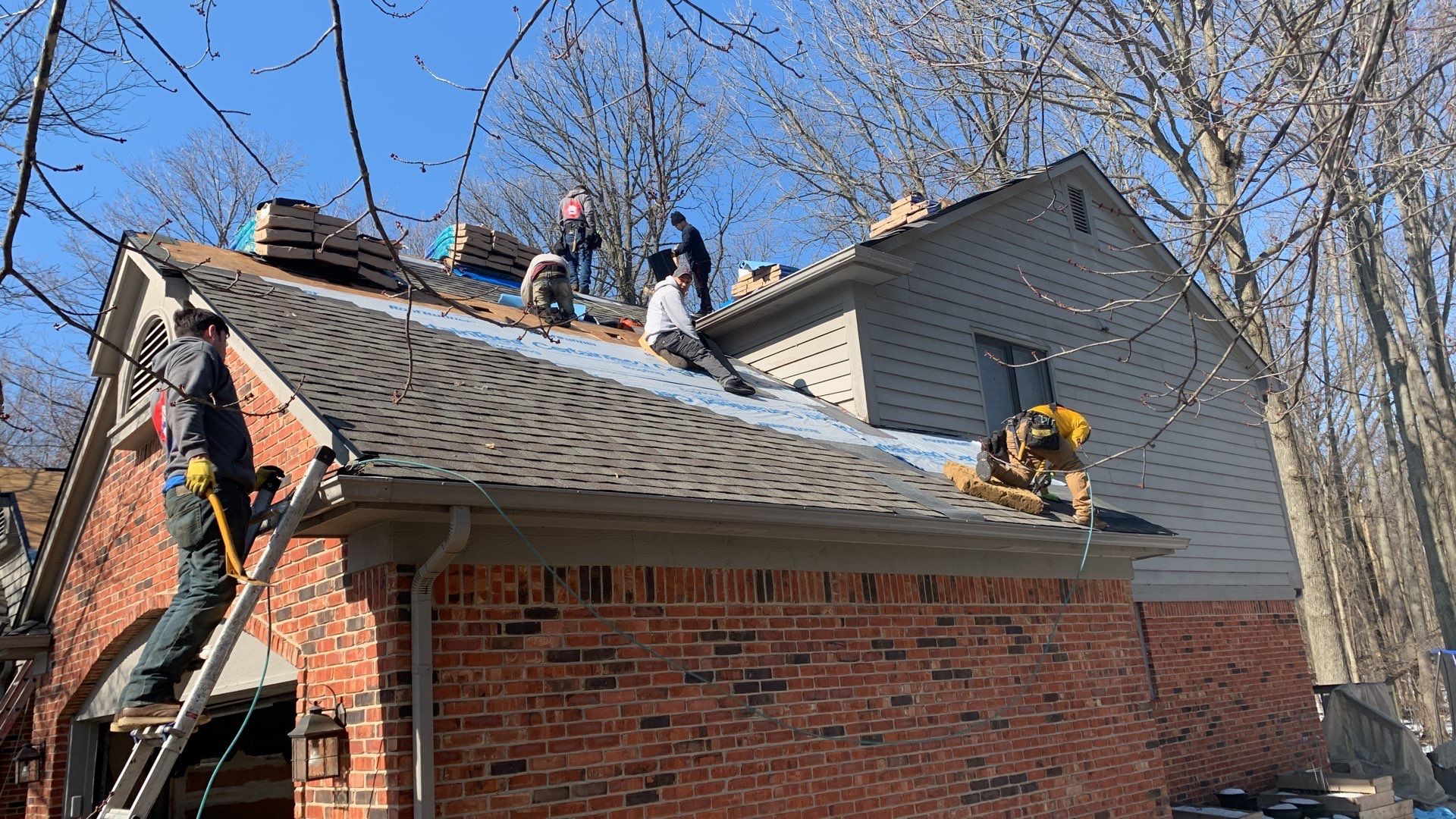 Roof Replacement using CertainTeed Landmark by 180 Contractors