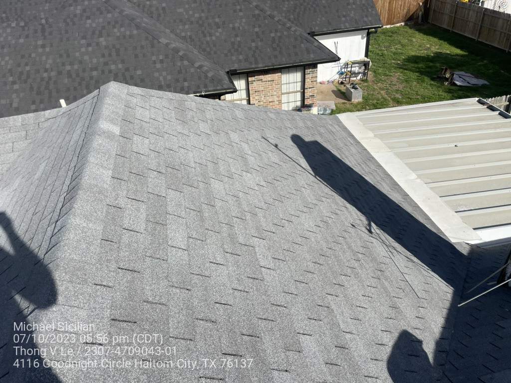 Project in Haltom City by Zeus Exteriors