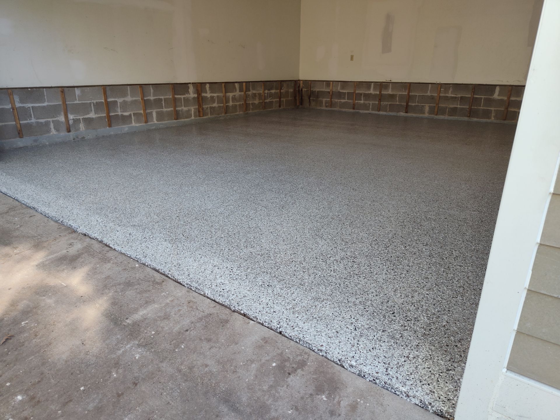 Alair Homeshow Remodel - Utility Room & Garage Coating by Revival Concrete Coatings