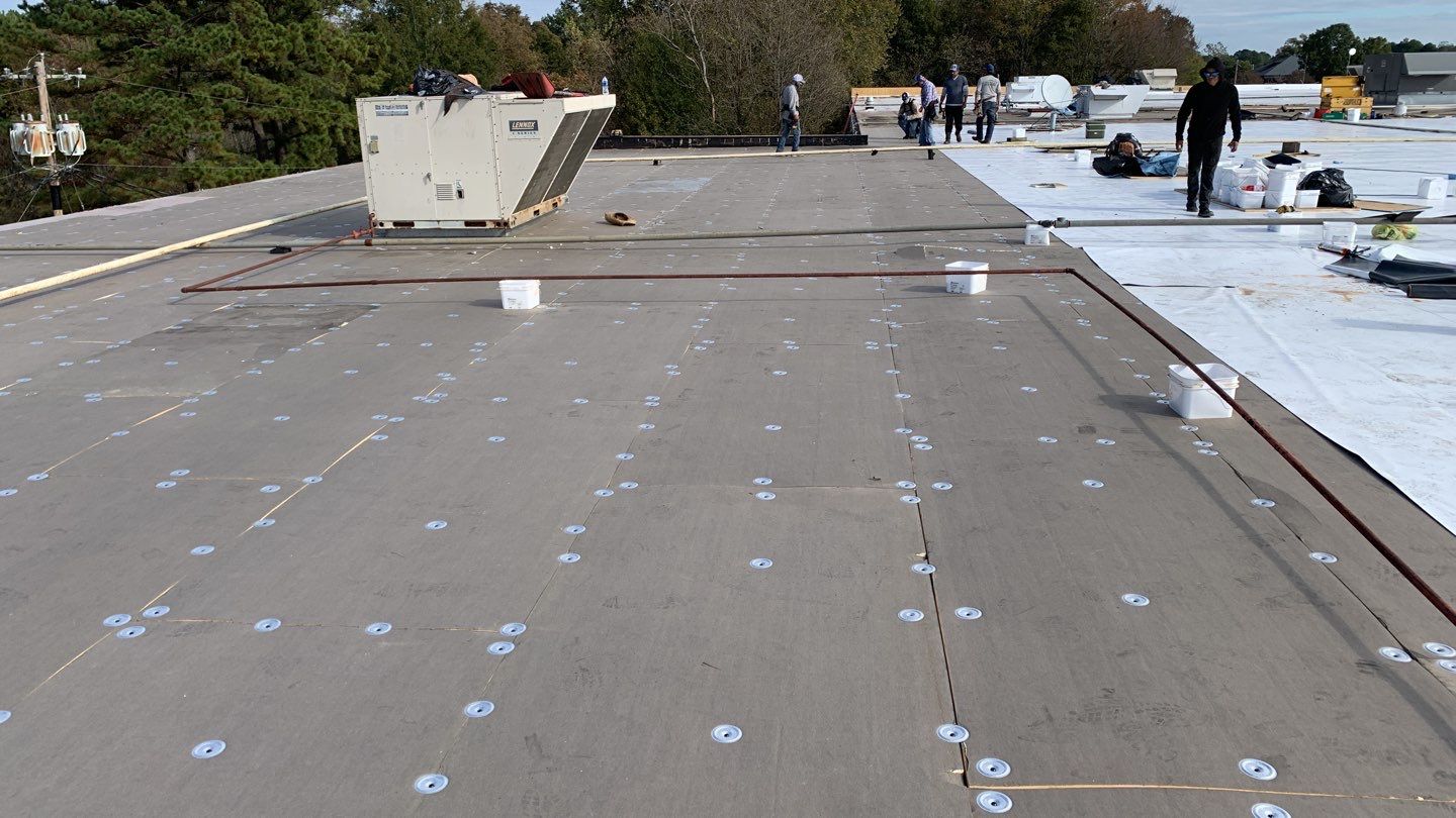 VA Clinic/Tractor Supply in Idabel, Oklahoma by Hostetler Roofing