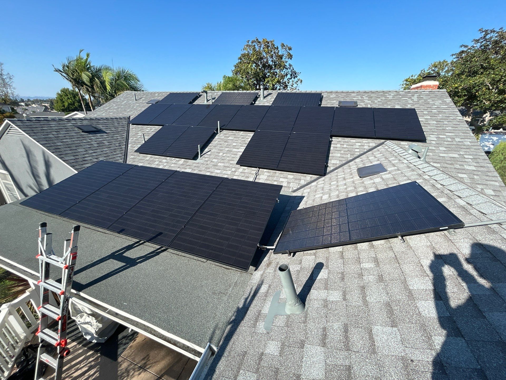 24-Panel Solar Installation and Electrical Service Upgrade in Los Angeles by AWS Solar