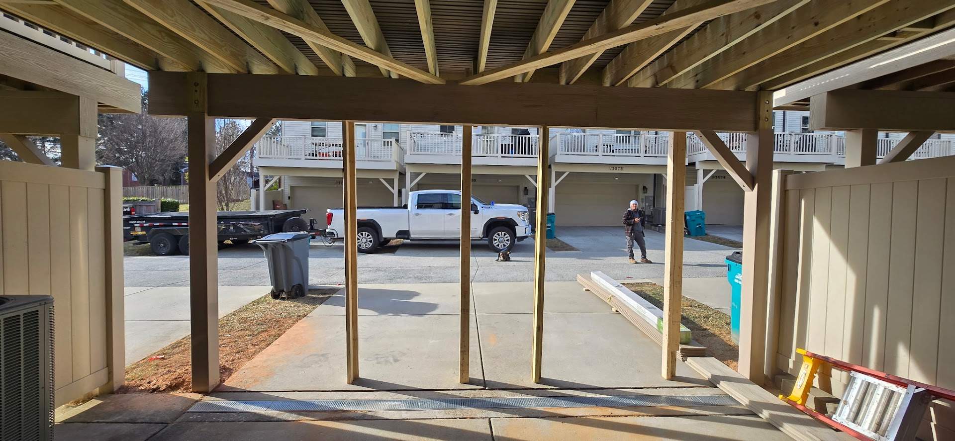 Composite Deck Installation in Germantown, MD (Montgomery County) by ARCH Exteriors