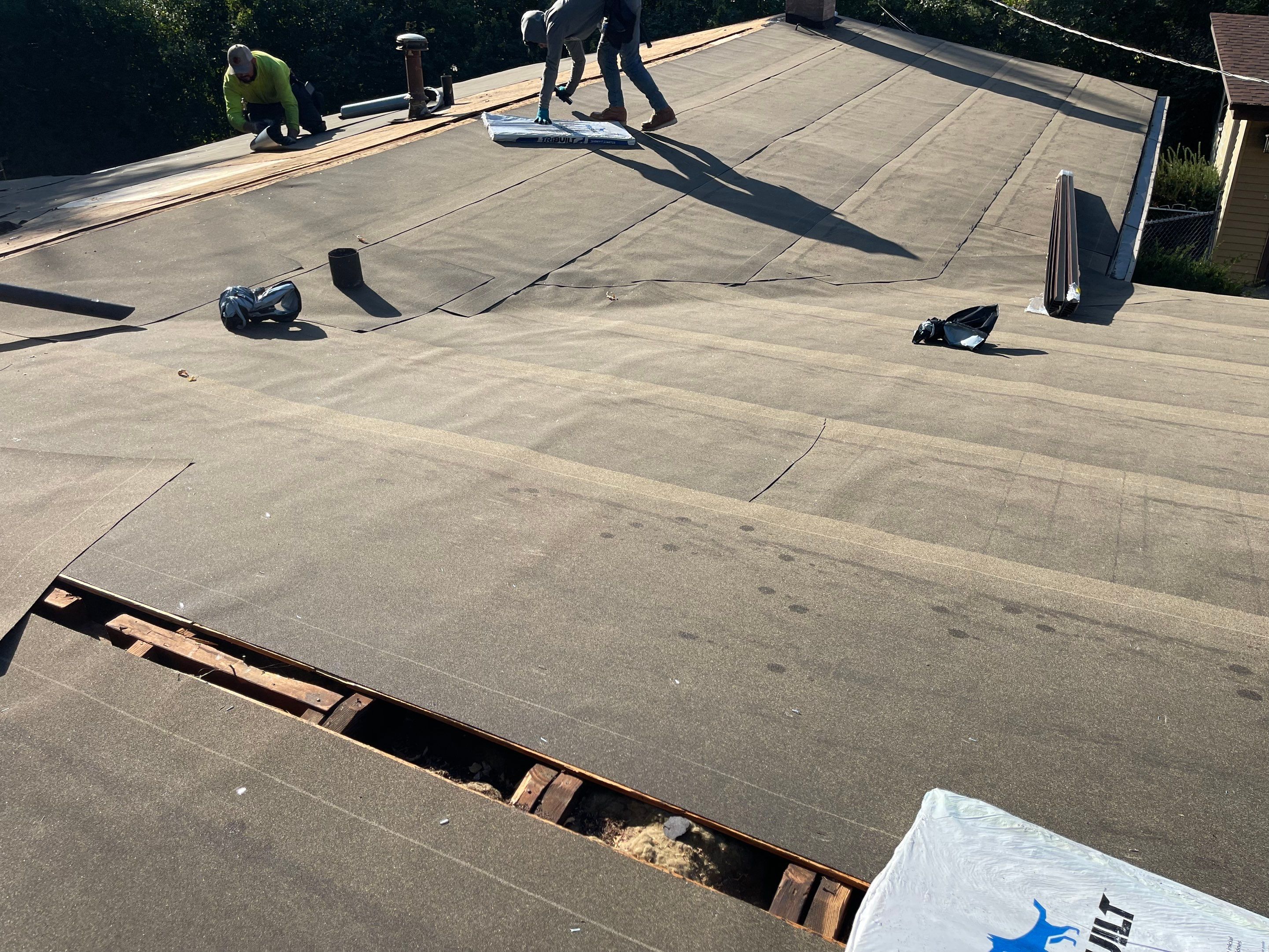 Roofing using GAF by Optimal Home Improvement 