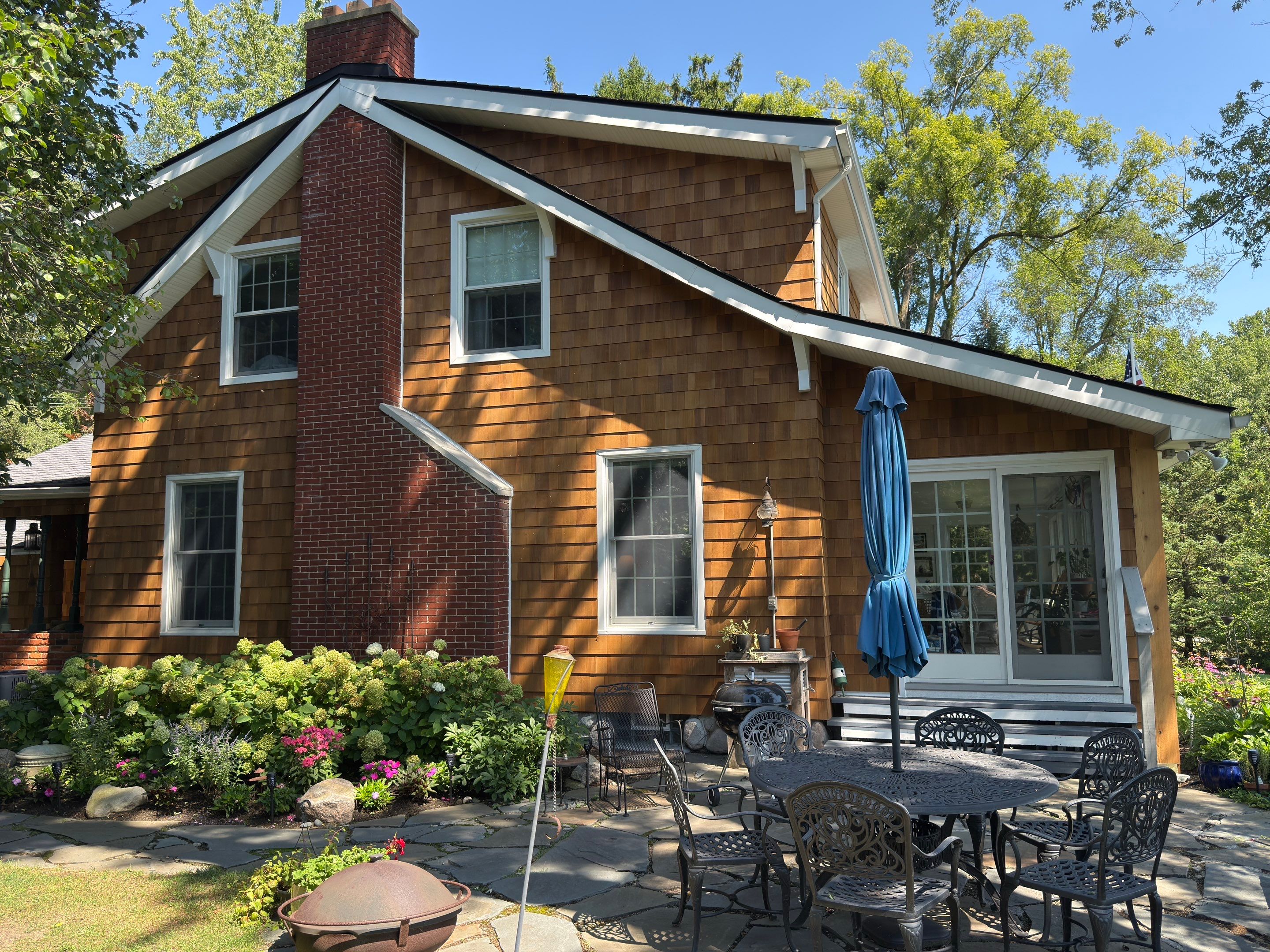 Cedar Siding Replacement  by Bloomfield Construction & Restoration