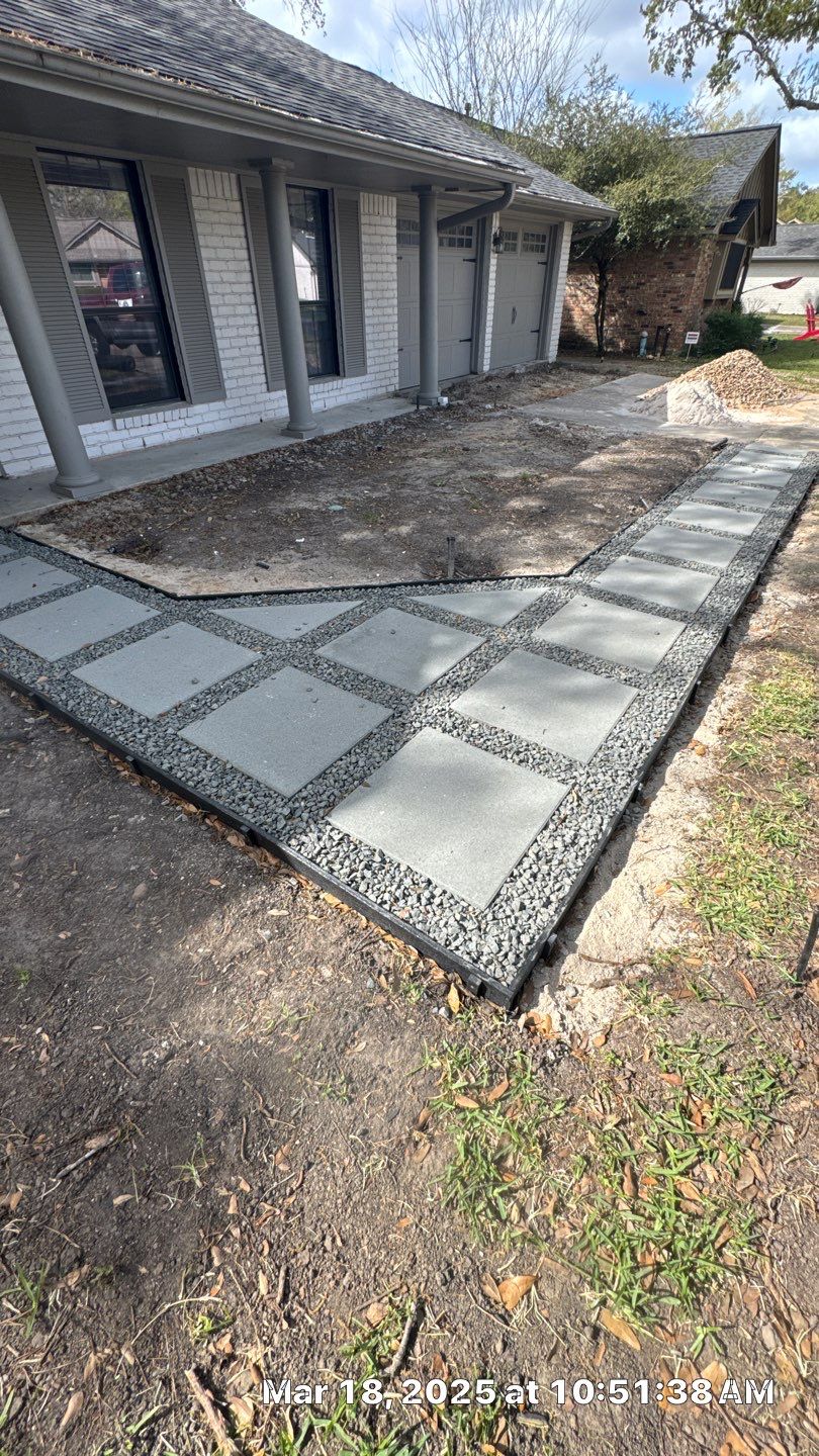 🌿 Jackie’s Outdoor Transformation — Drainage, Flagstone & Full Restoration by Texas Urban Elements