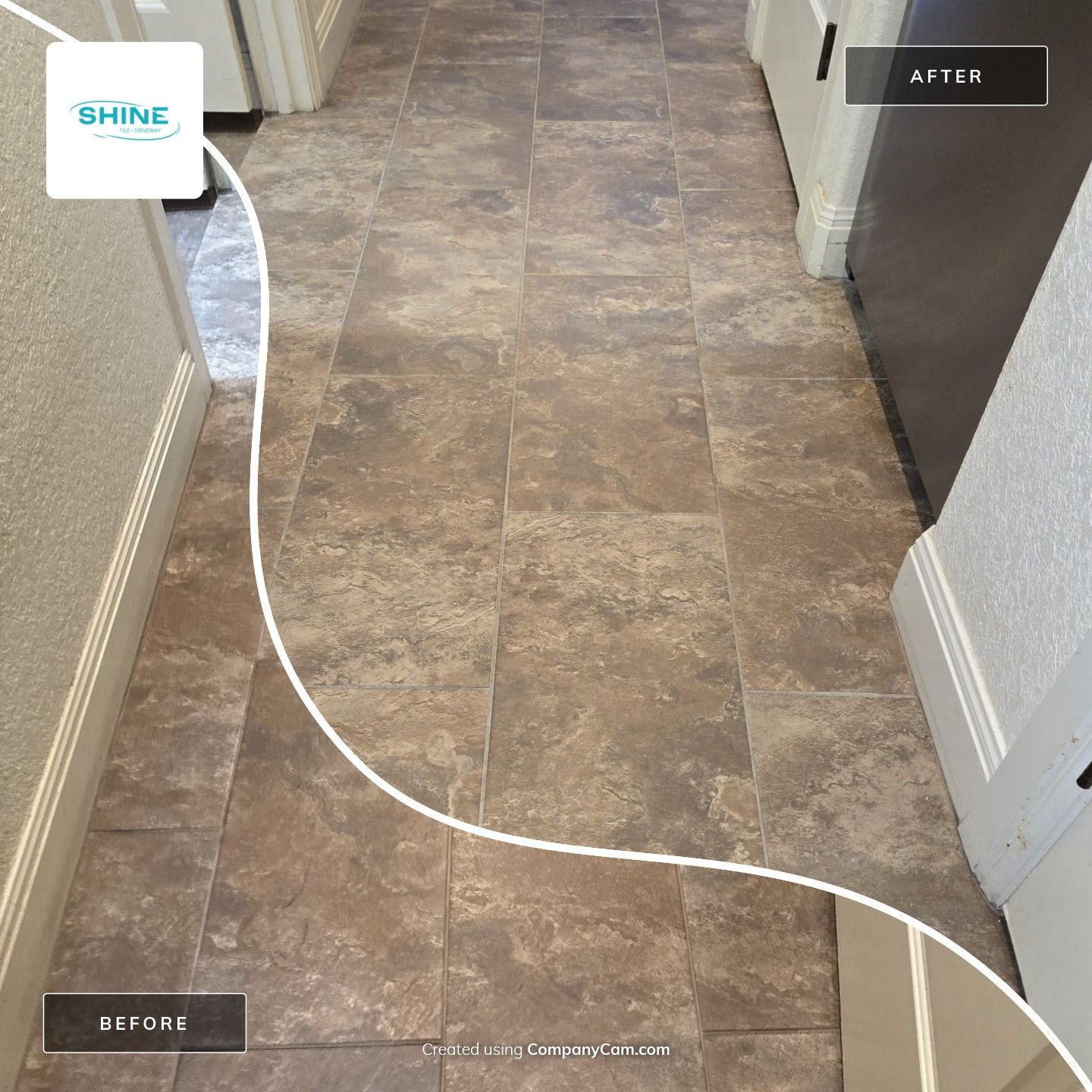 Project in Boerne by SHINE Tile and Grout Cleaning