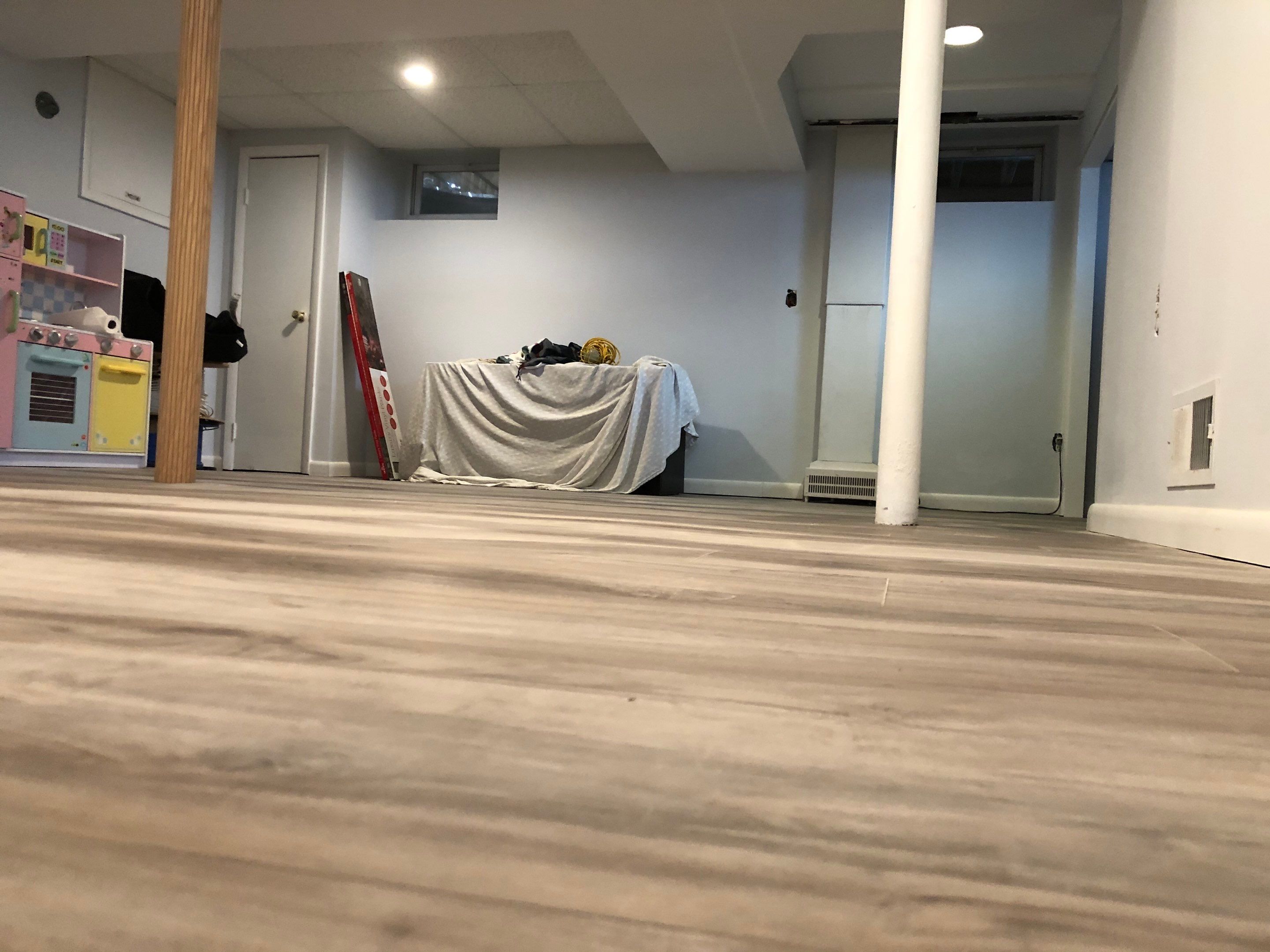 Basement Remodel using Drywall by Home Concepts Construction