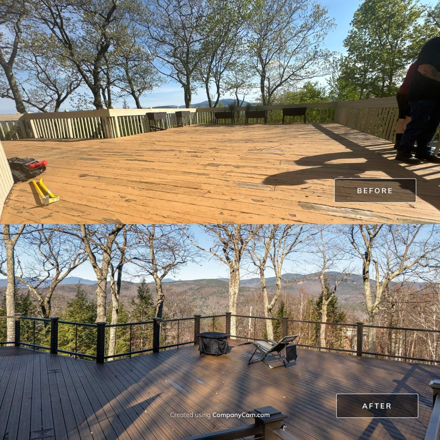 Massive Rot Repair and Deck Rebuilding by THS