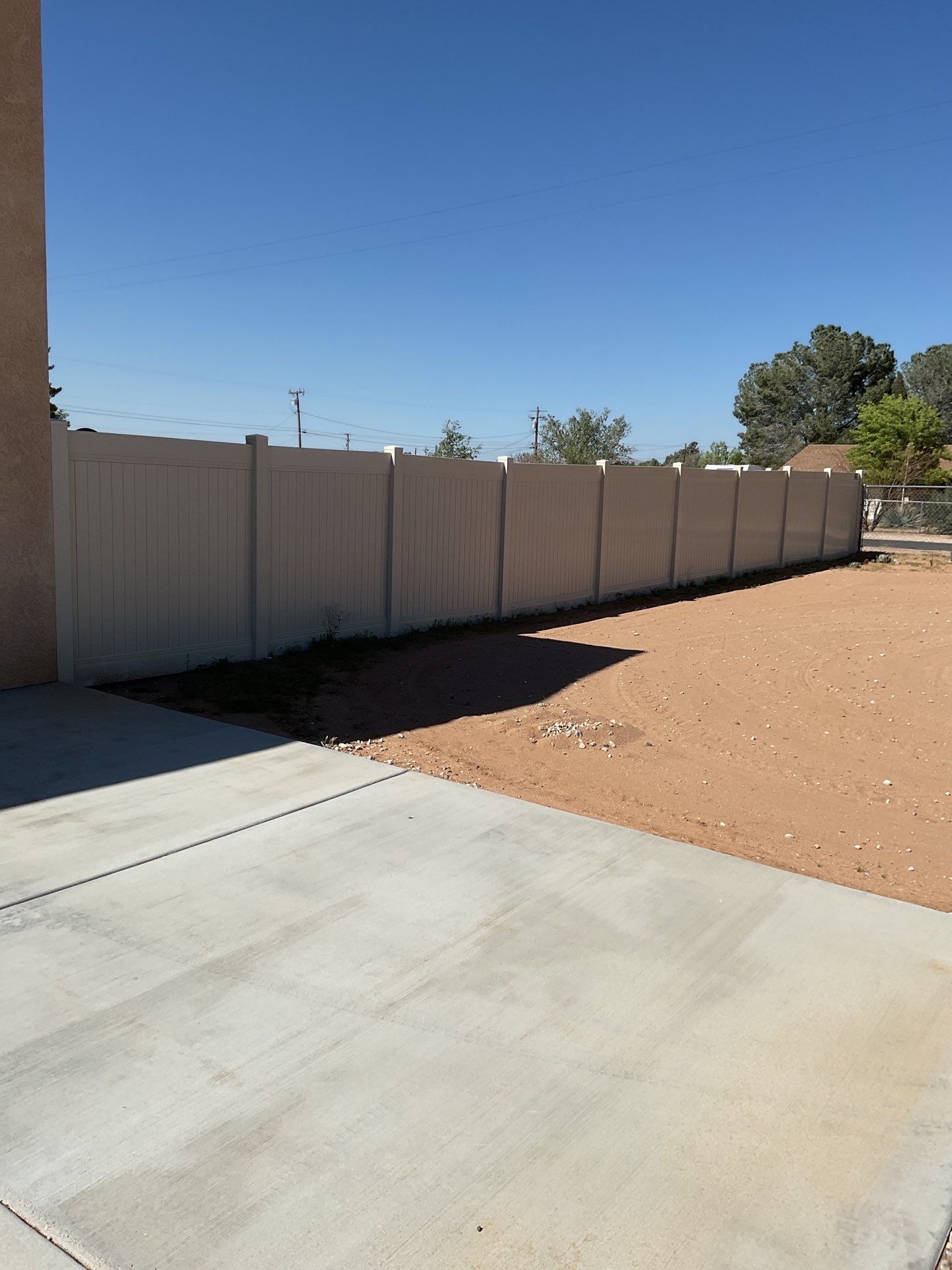 Fence Installation using Vinyl by Fence Guys Inc. 