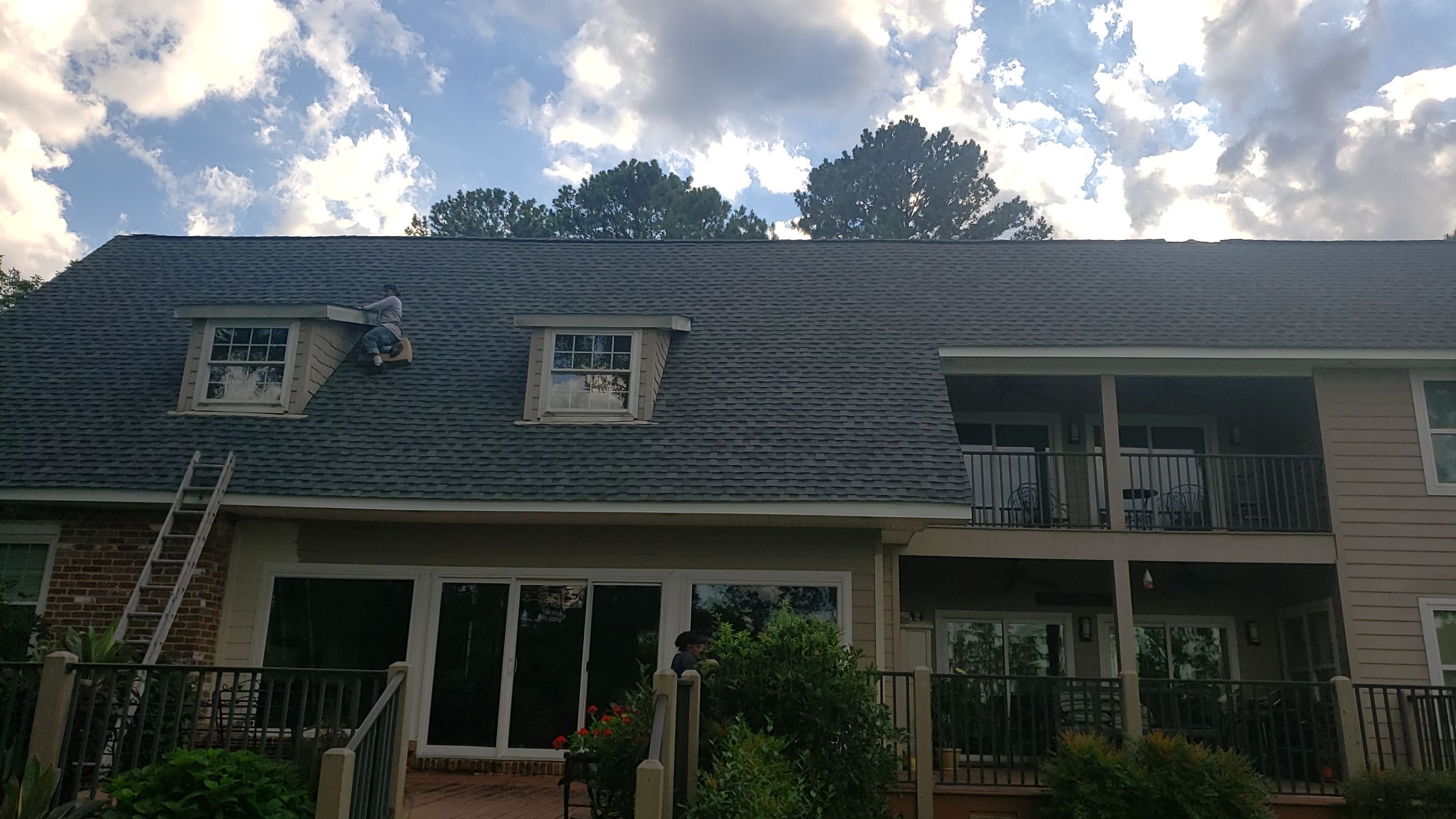 Residential Roofing Installation using Roof Replacement by American Roofing & Construction LLC