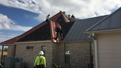 R-Panel Metal Roof Replacement