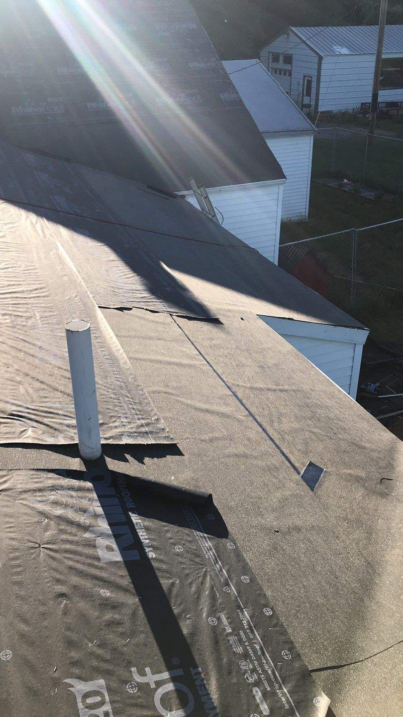 New Roof using tools by Customer Success Demo Account