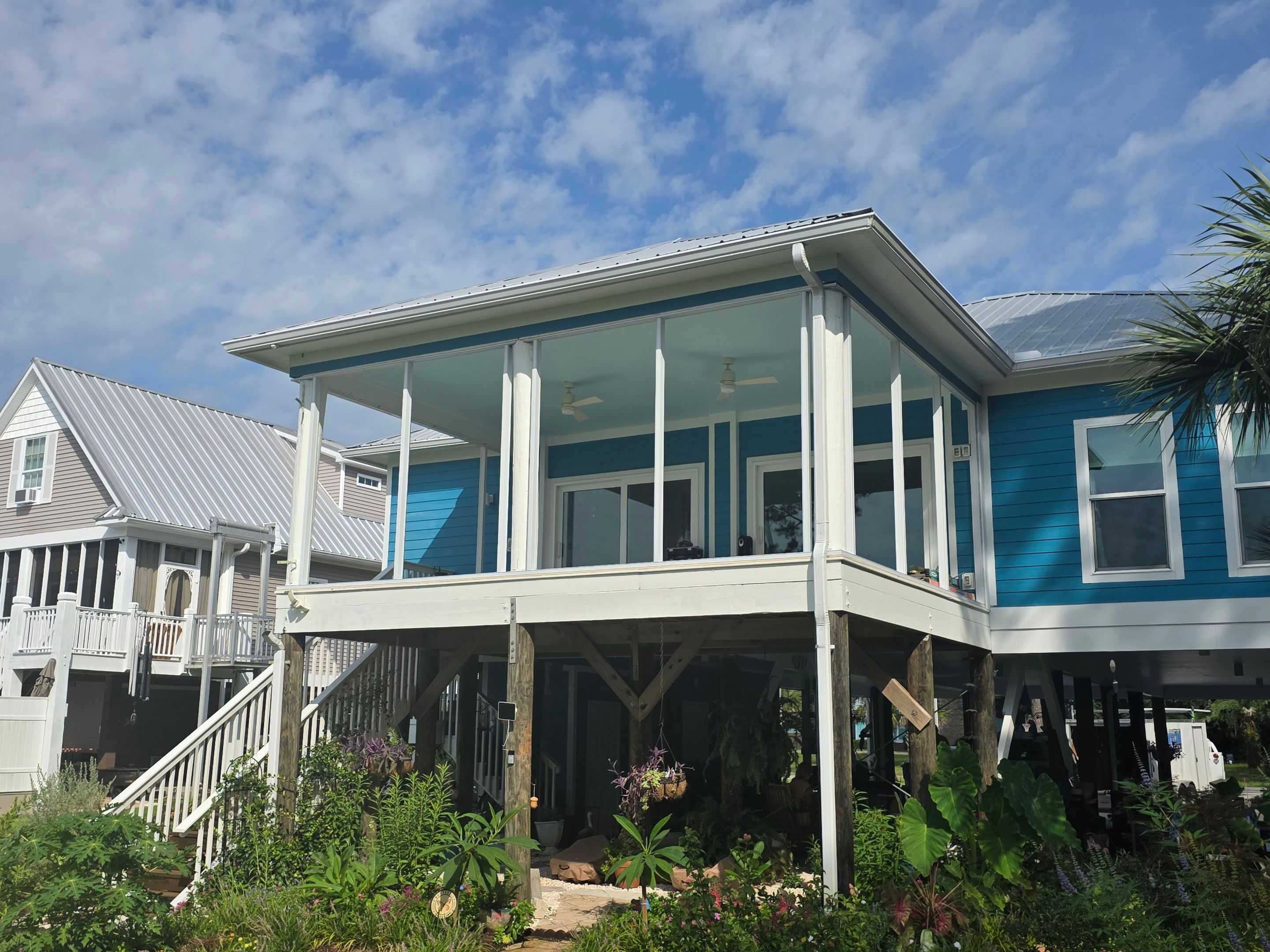 Elevated Screen Room by Titan Sunrooms
