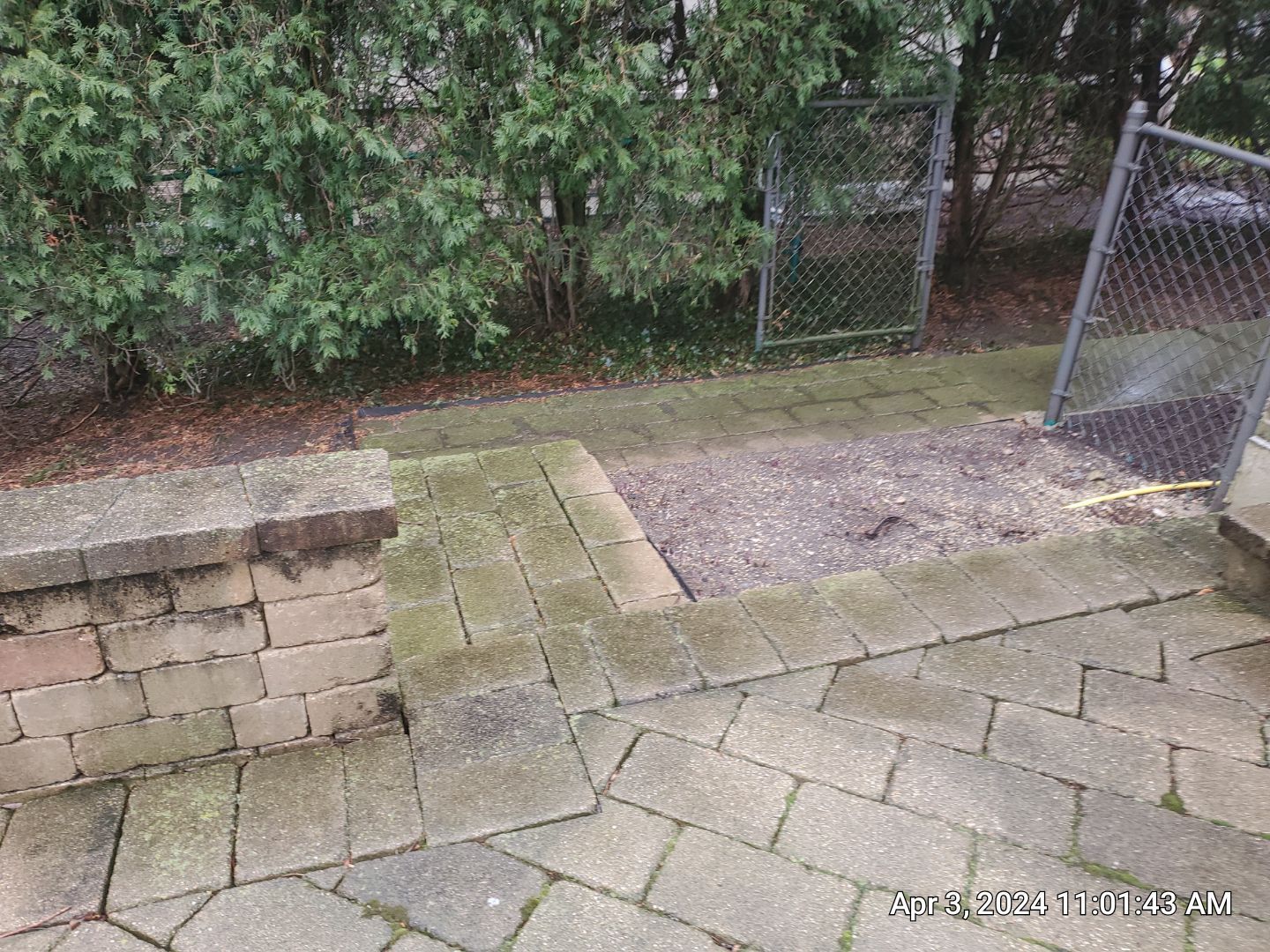 Brick paver clean, sand and seal.  using Surebond SB-1300 by Northern Power Washing LLC.