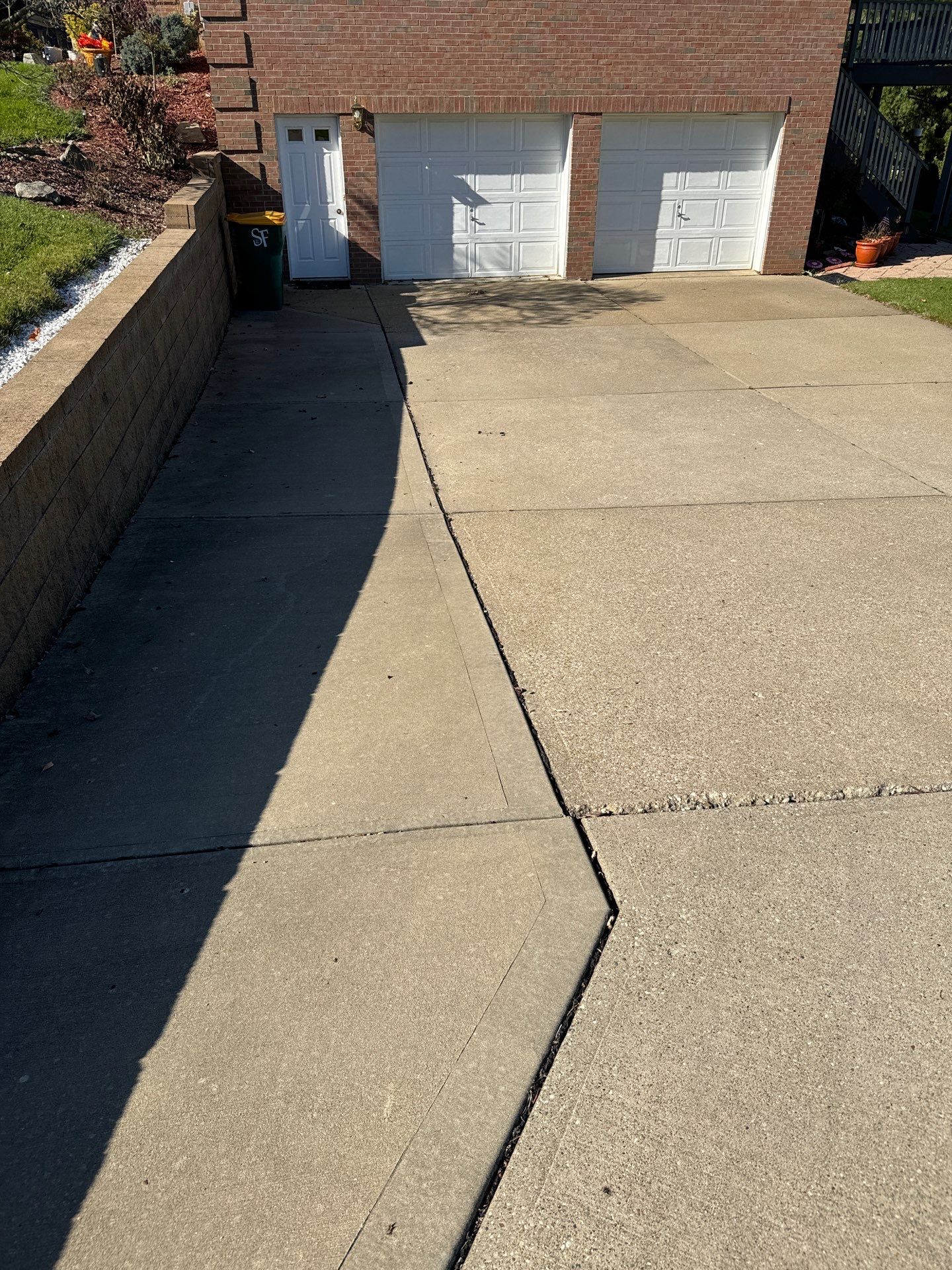 Twilight Driveway Project in Bridgeville by Floors in a Day, Inc