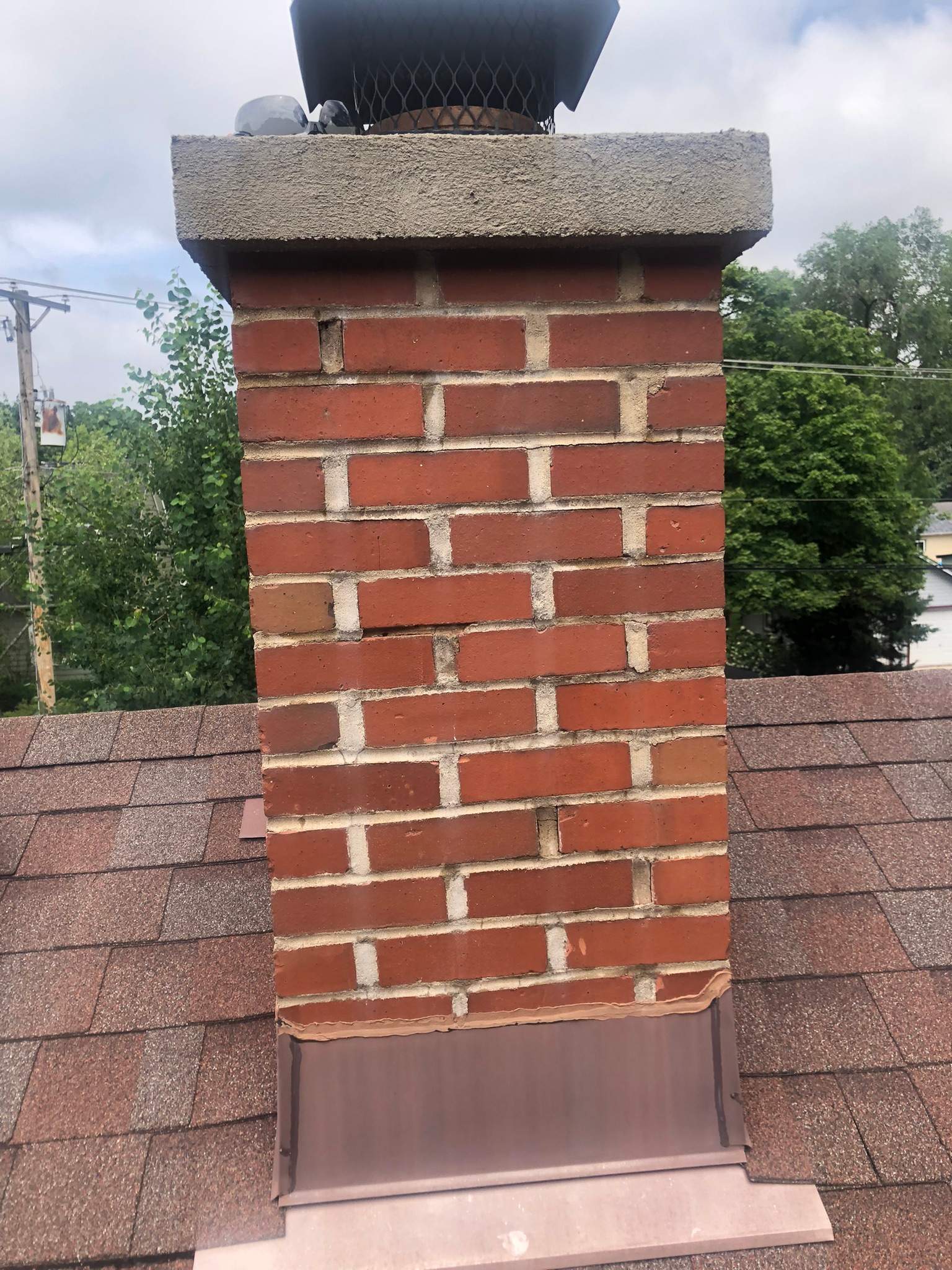 Complete Chimney Tear Down & Rebuild by Leonard and Sons Building Services, Inc. 