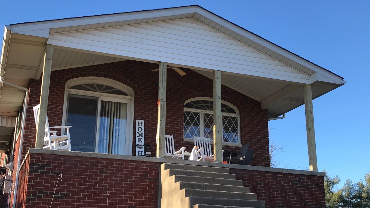 Porch Update using Westbury Aluminum Railing by Secure Construction Company Inc
