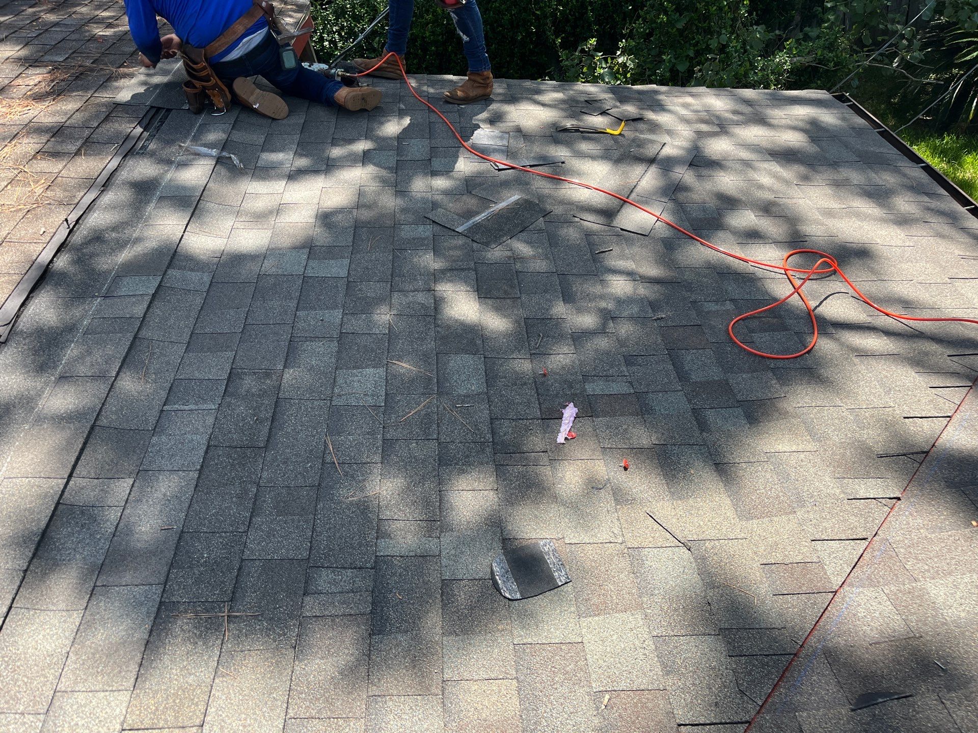 Residential Roofing Installation using Owen's Corning Duration (Lifetime) Shingles by Roof Repair Company