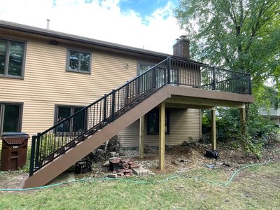 Deck Installation using TIMBERTECH DECKING