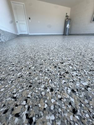 Shoreline Garage Floor Transformation