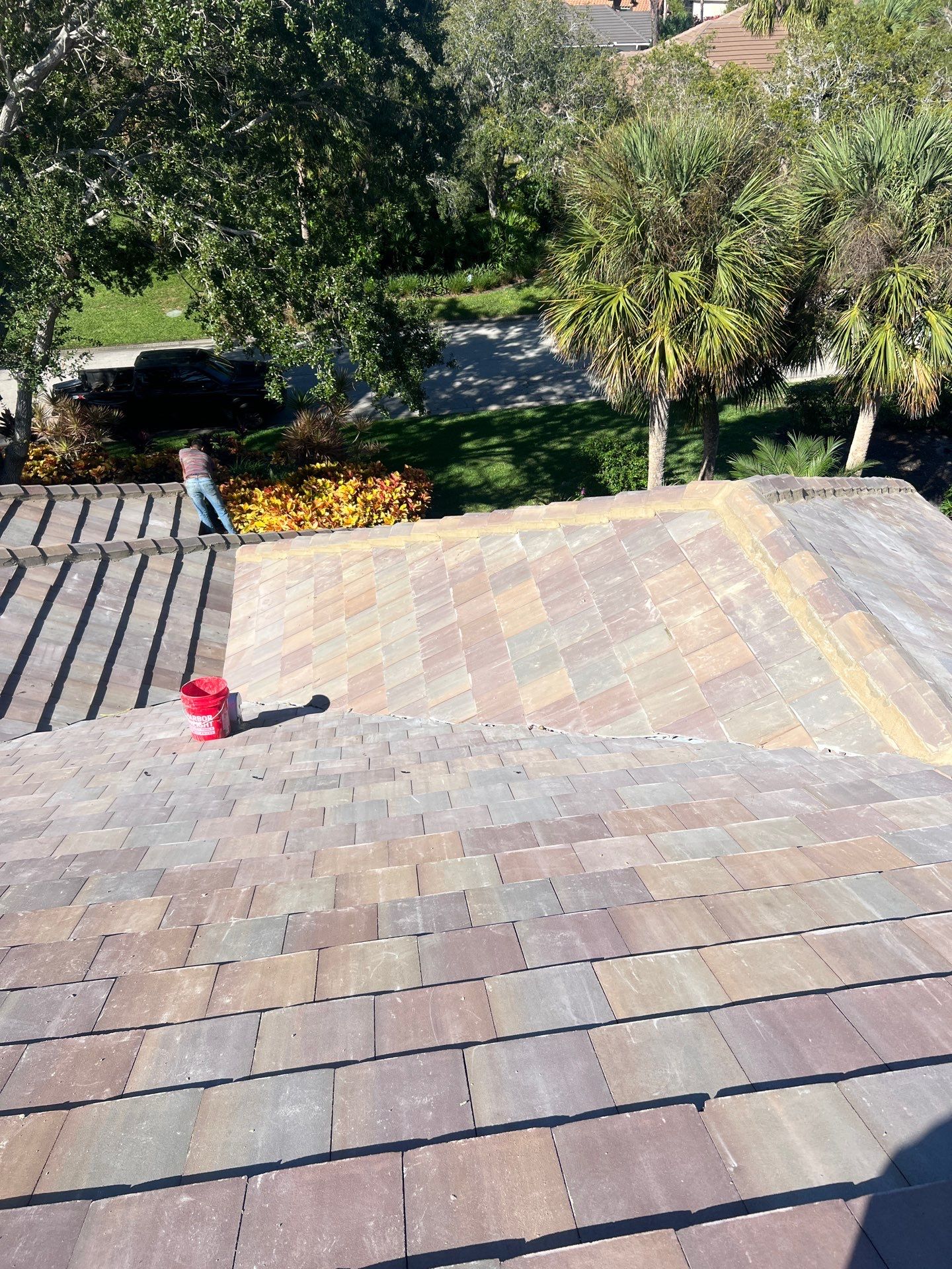 Residential Re-Roof using Eagle Roof Tile by First Due Roofing