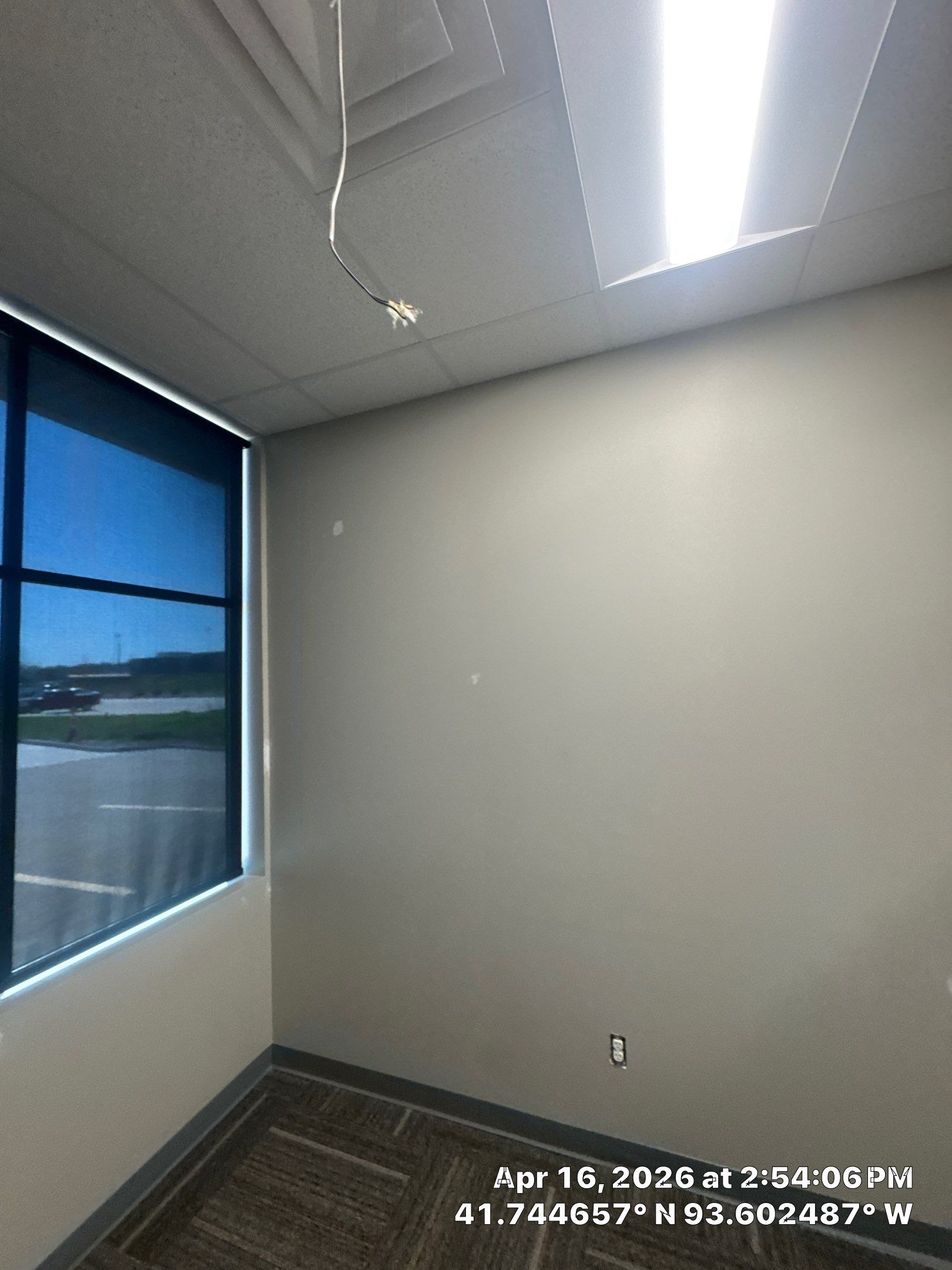 Commercial Interior Touchup after drywall work completed by Midwest Paint LLC