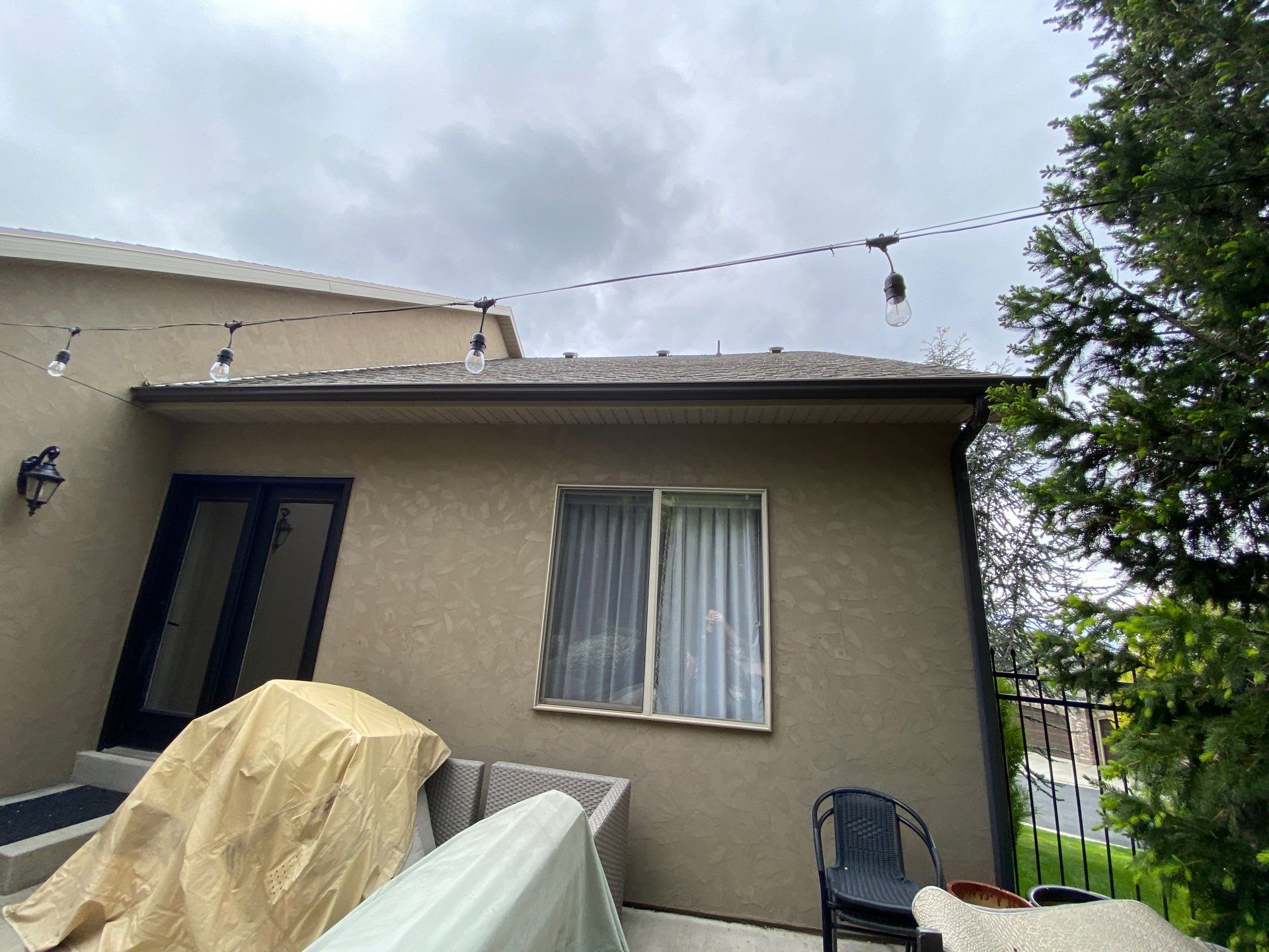 Project in Cottonwood Heights by Emerald Gotcha Gutters 