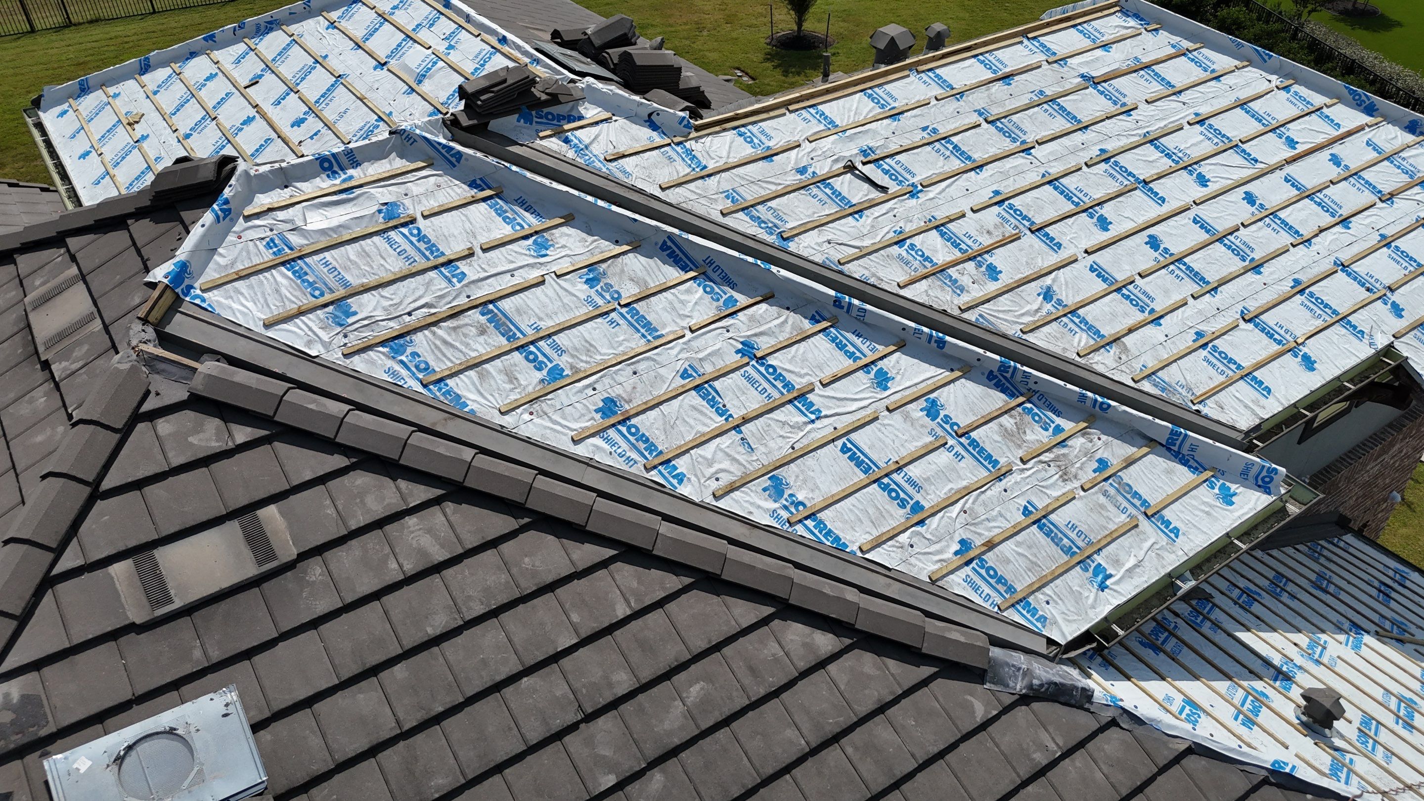 Saxony Tile Repair in Bridgeland! by Core Four Roofing