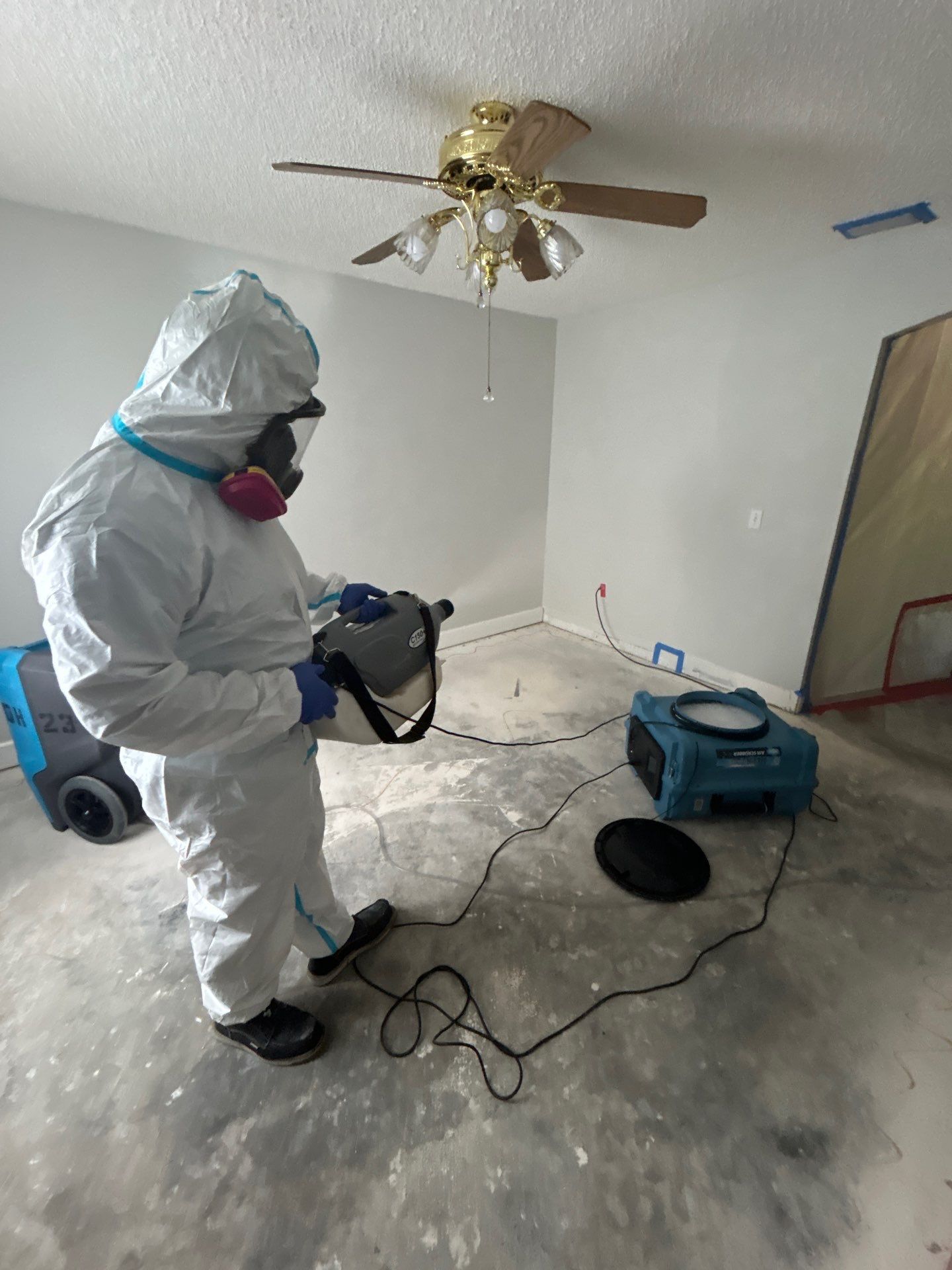 Stansell - water and mold photos  by THE RAPID TEAM