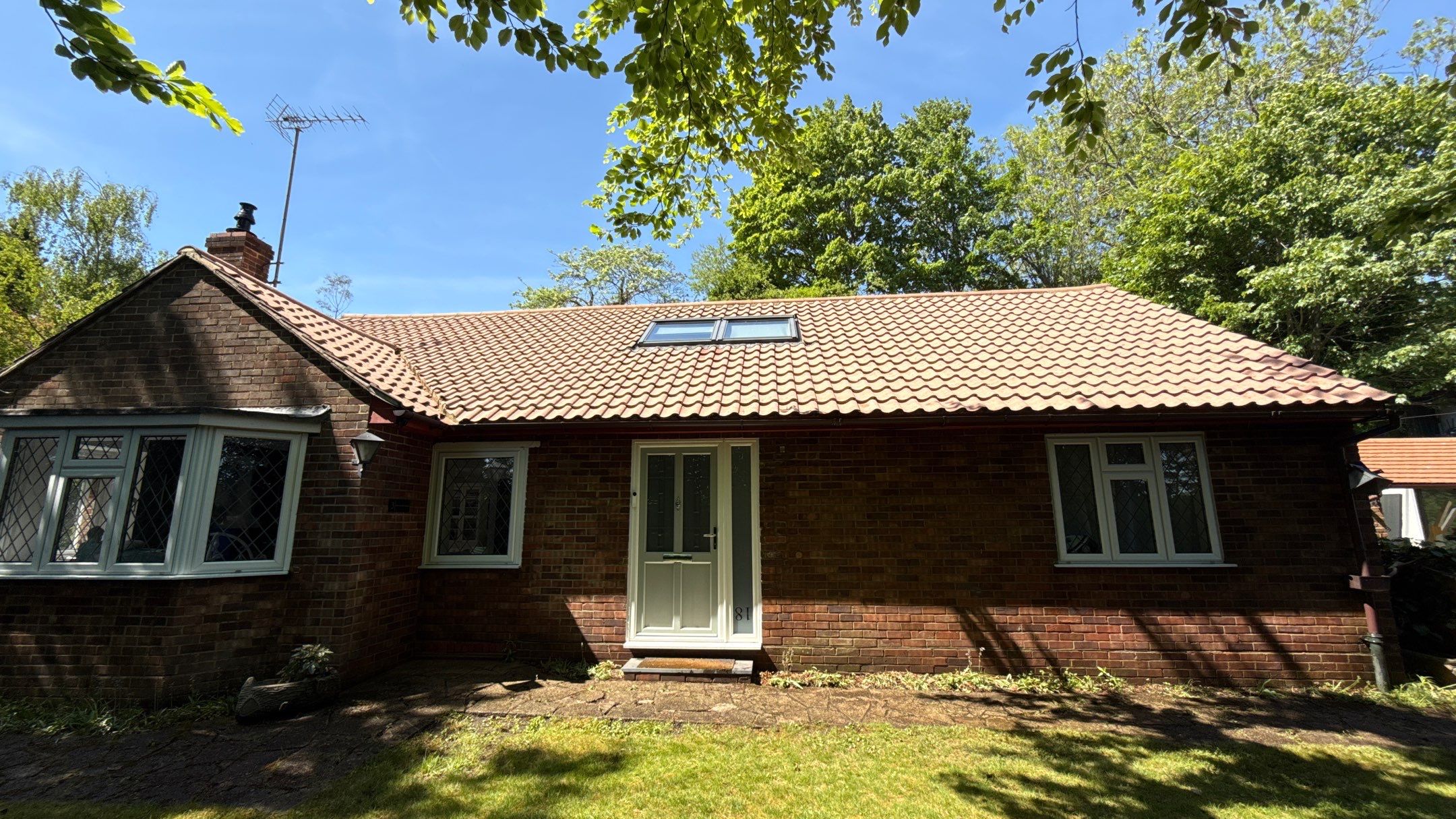 Roof Clean - Biocide Treatment using Honda 15lpm Low Pressure Washing Machine by Ges Exterior Cleaning ltd