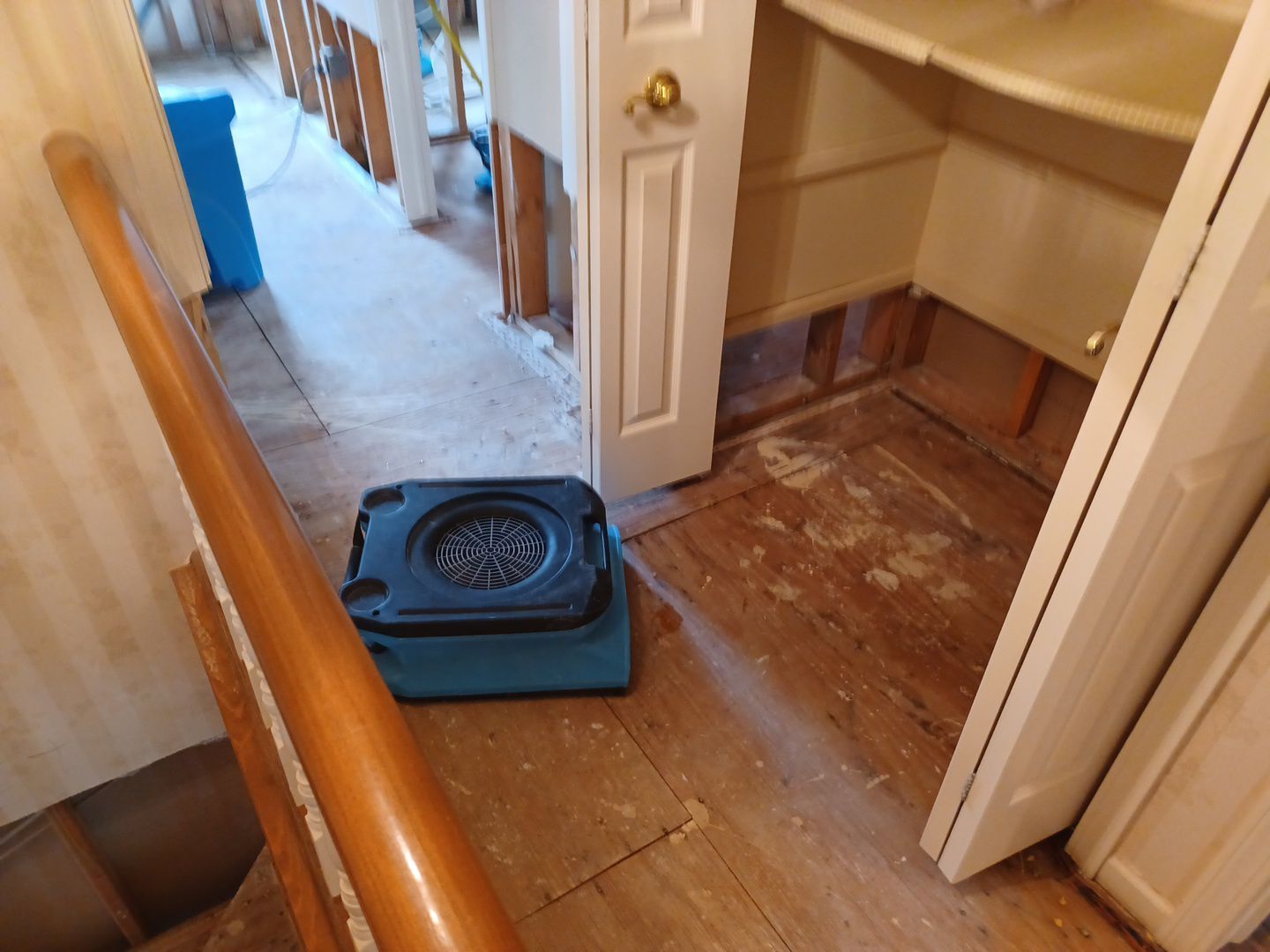 Project in Plymouth by EzDry Water Mitigation & Property Restoration