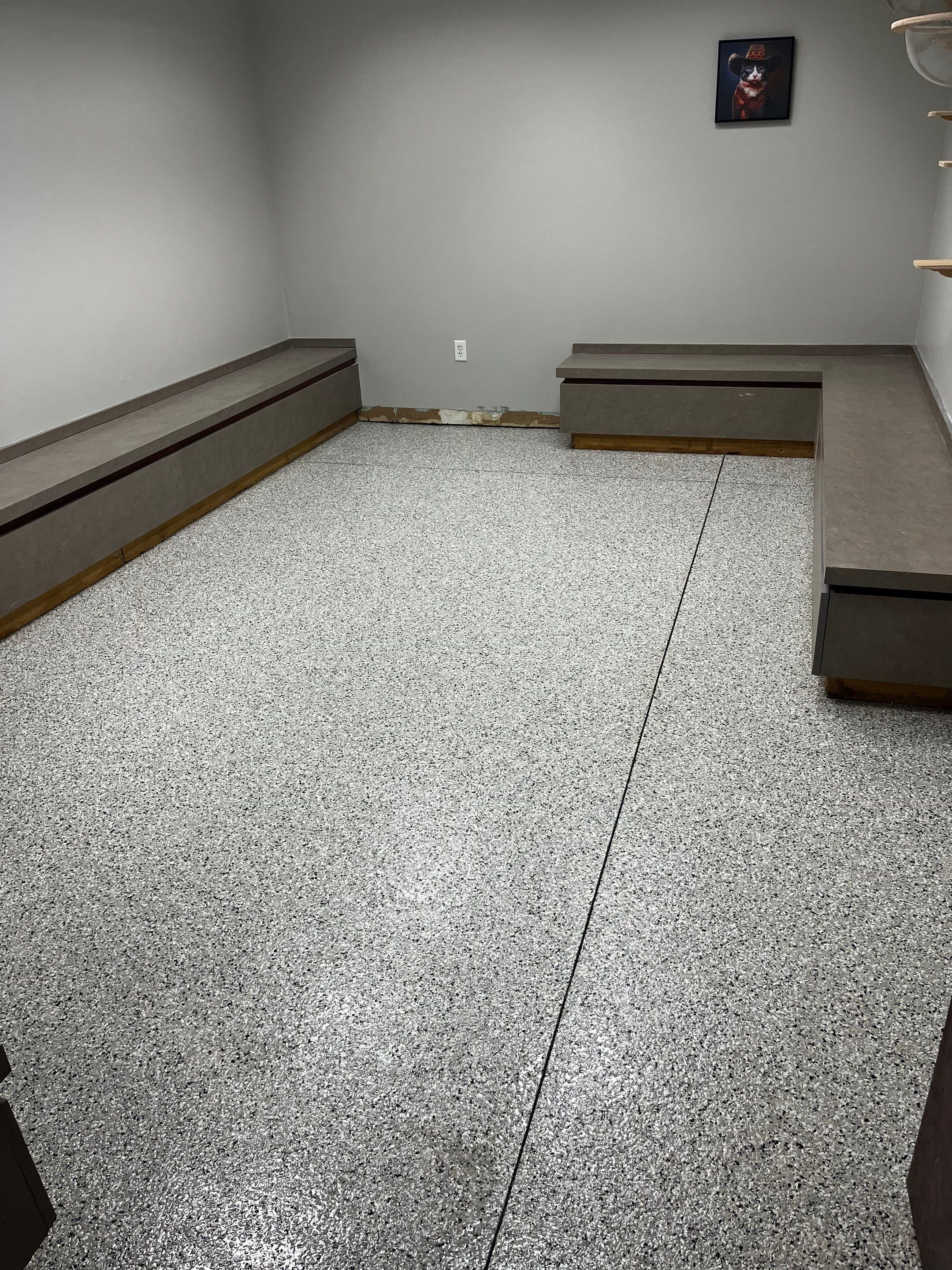 Commercial Floor Coating using Cabin Fever by My Garage Floor Guys