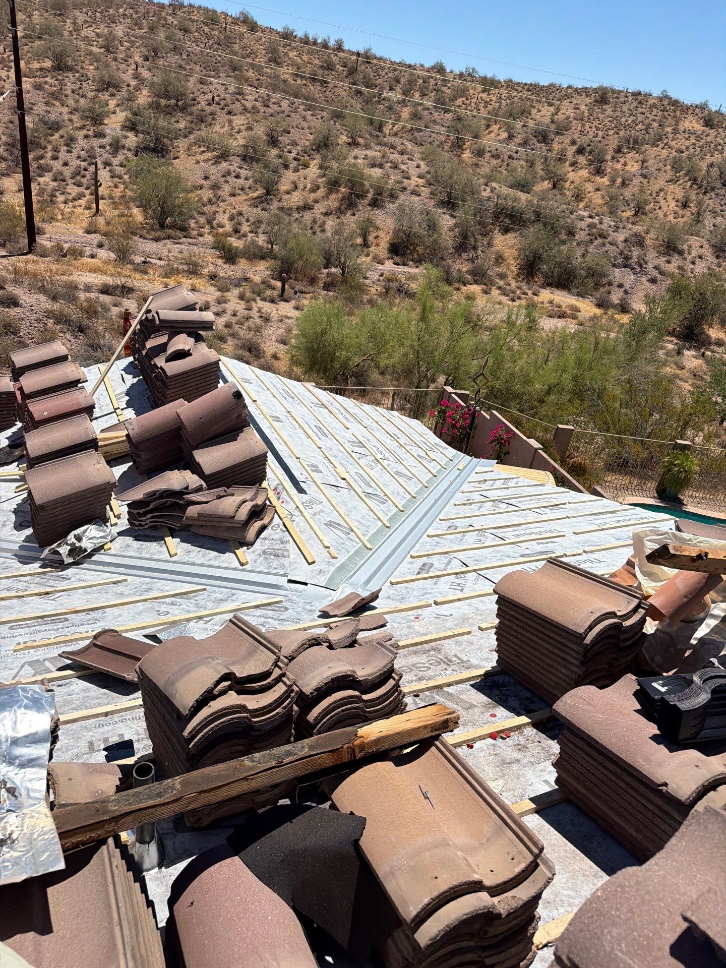 Project in Fountain Hills, AZ by Saint Roofing