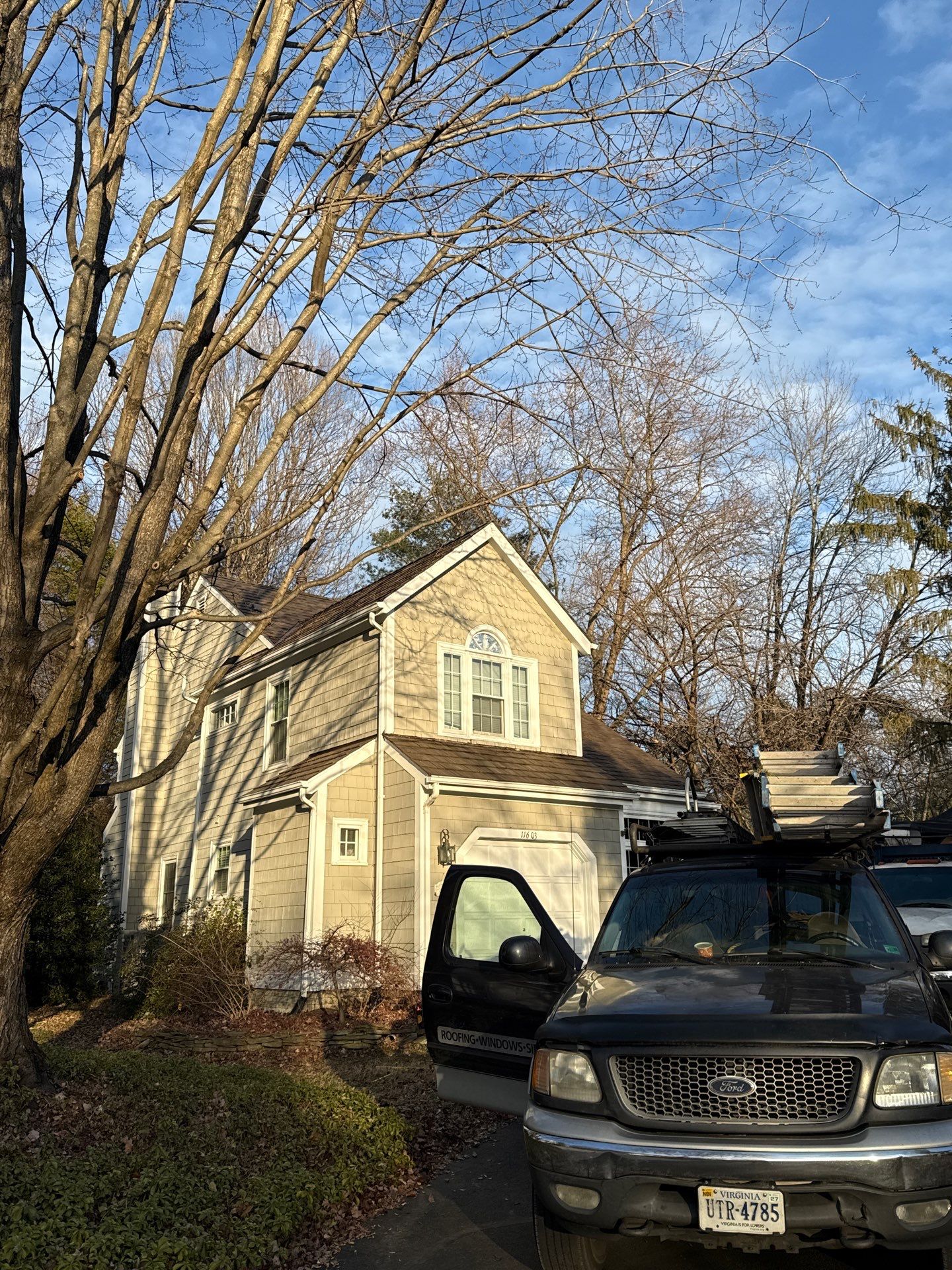 Reston :  Residential Roof Replacement with Brava Synthetic Cedar Shake Class C Natural  by RM Banning, Inc.