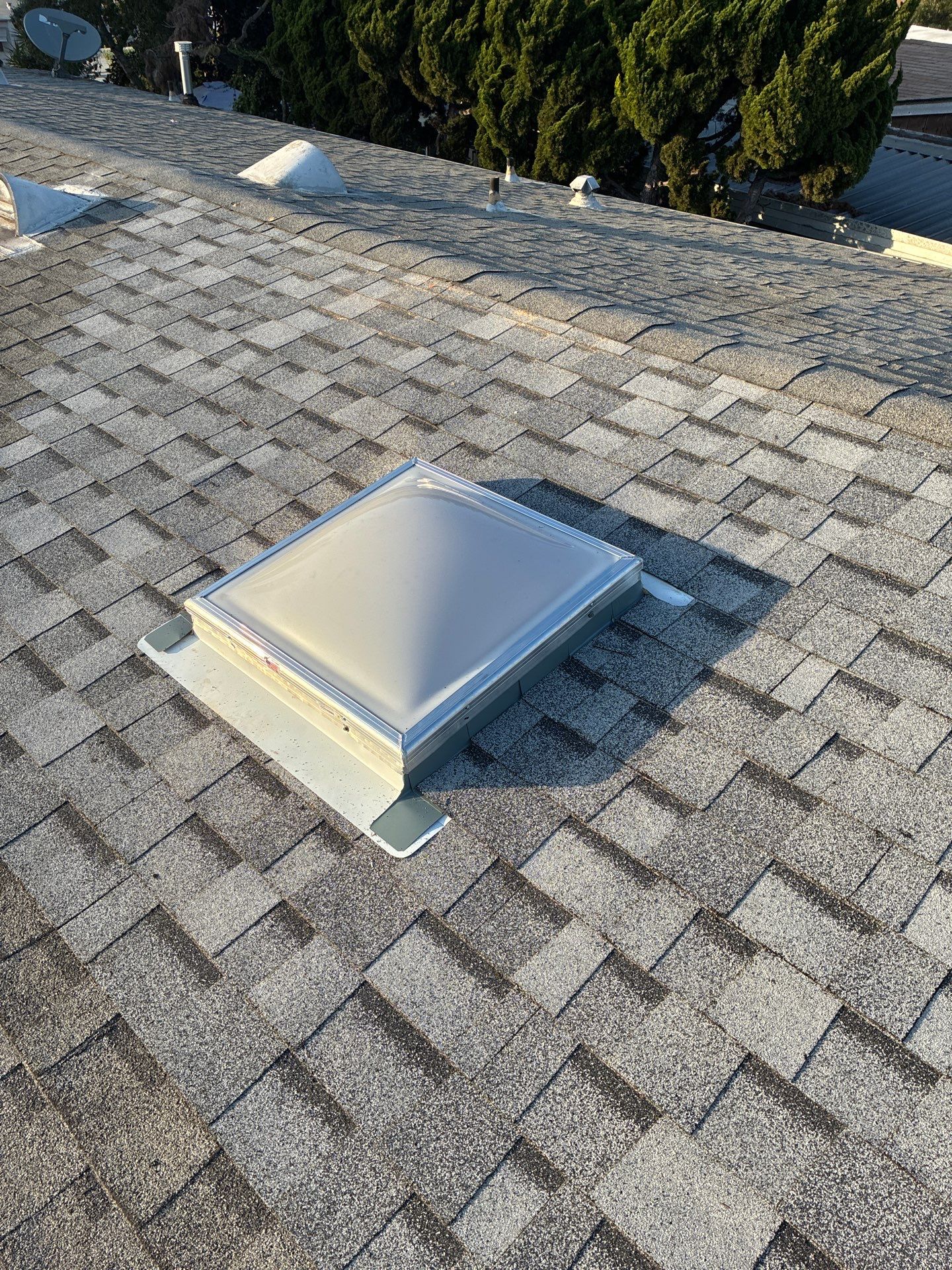 San Diego Skylight Replacement and Asphalt Shingle Roof Repair by Reliable Roofing San Diego Inc.
