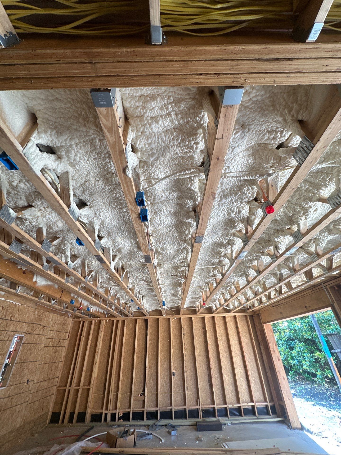 Full encapsulation open cell foam Dallas TX by Apex Insulation Solutions