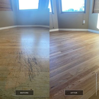 Red Oak Finish and Restore
