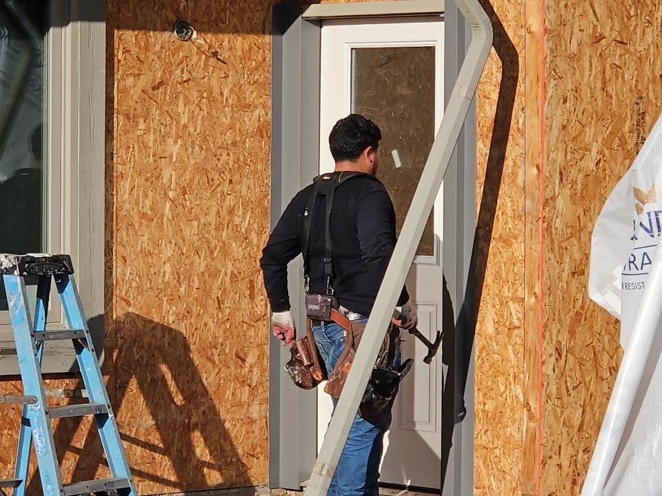 Siding Installation using Norandex Polar Wall Plus Siding, Window Wraps by Total Exteriors