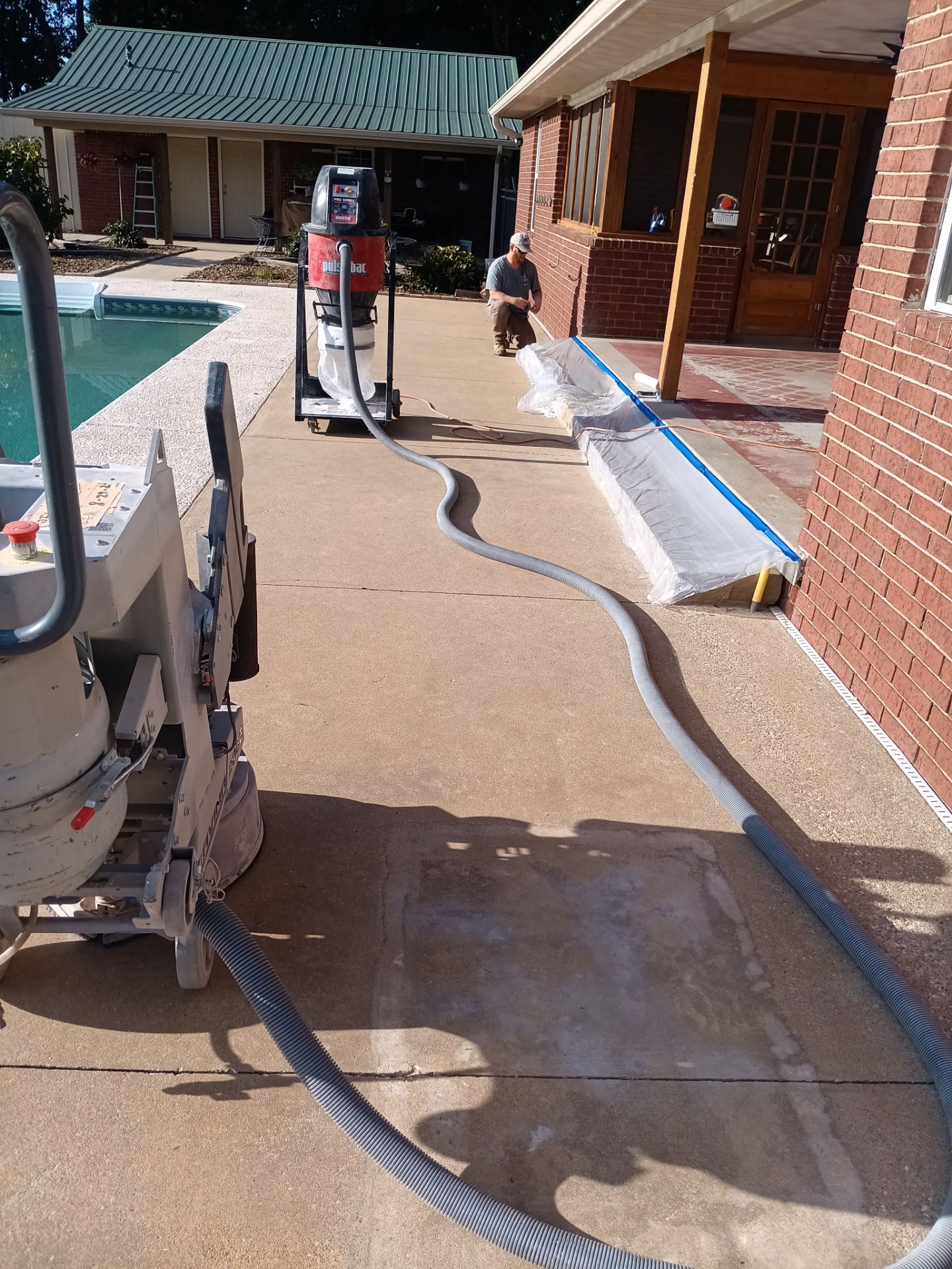 Project in Pineville by Pace X Concrete Coatings