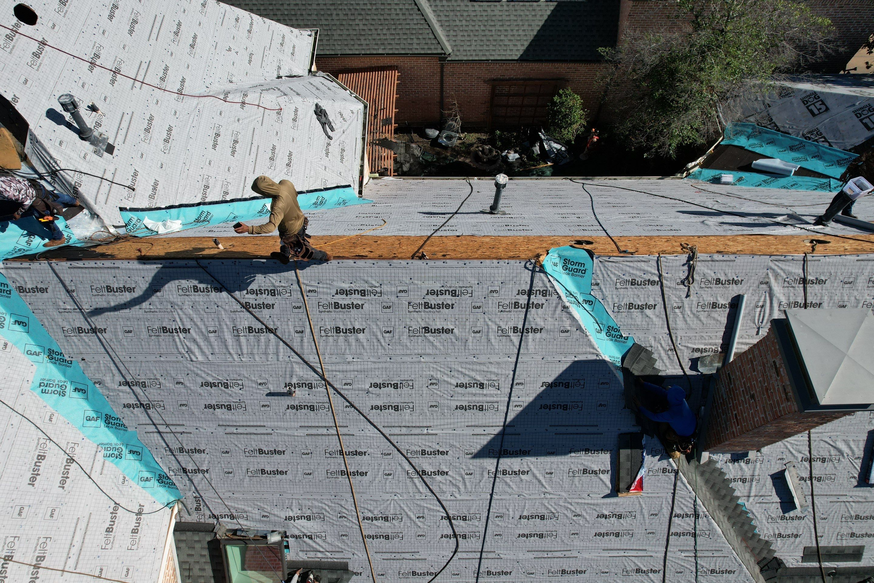 Project in Dallas by Zeus Exteriors