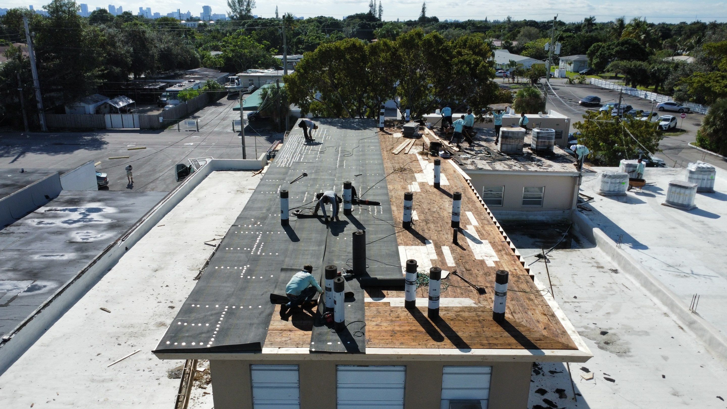 Hollywood Blvd., Hollywood, FL by G&J Roofing 