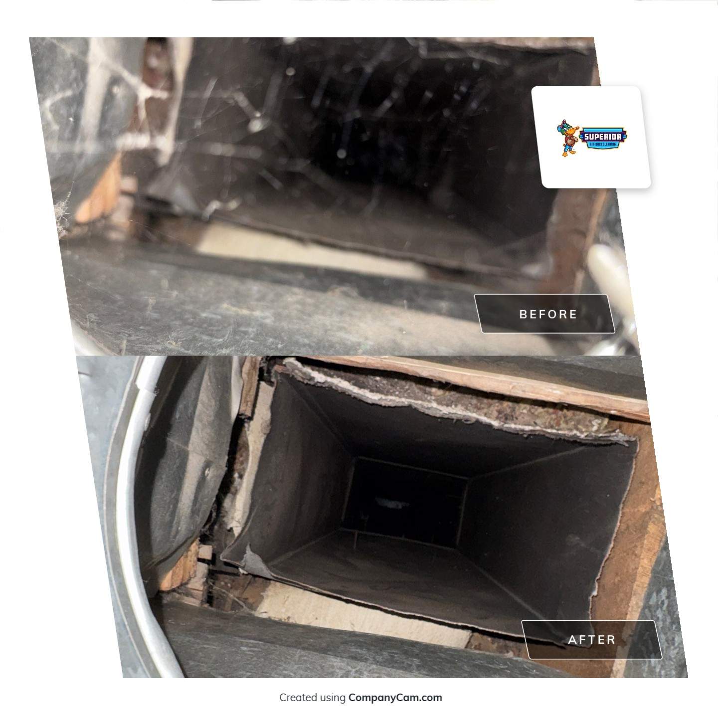 Air Duct Cleaning With a Vacuum Truck in Cortland, OH by Superior Air Duct Cleaning