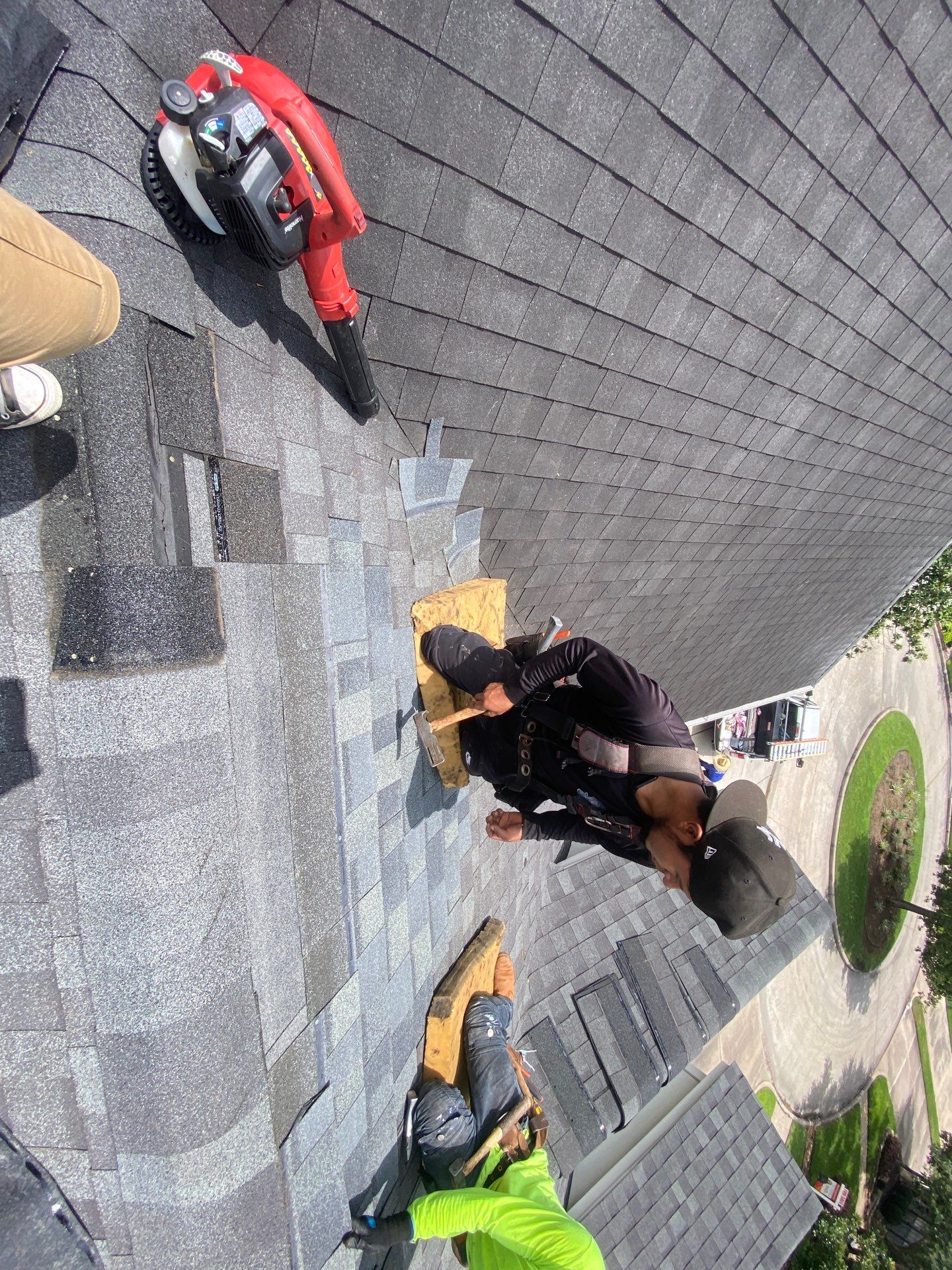 Residential Roofing Repair using Owen's Corning Duration (Lifetime) Shingles by Roof Repair Company
