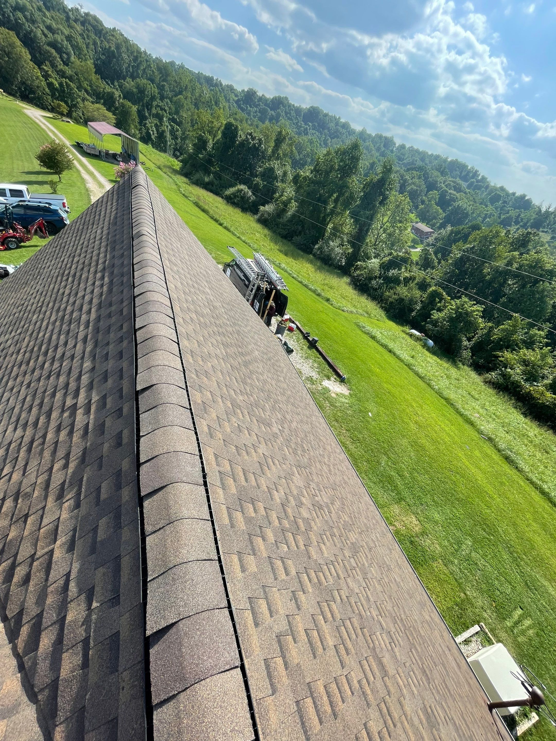 Residential Roofing Installation using GAF Timberline HDZ by Rainstoppers Roofing