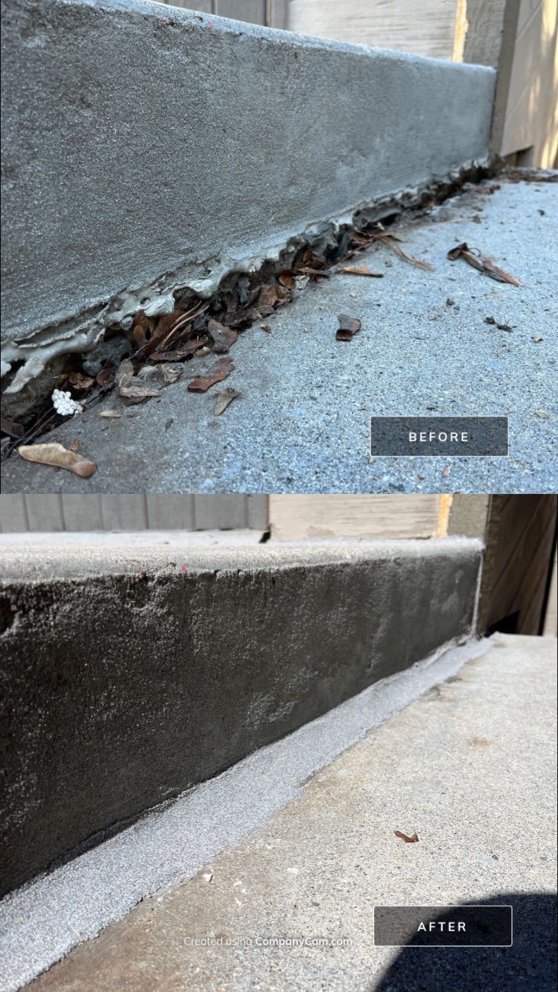 Step Repair for Jeff by Mr. Mudd Concrete