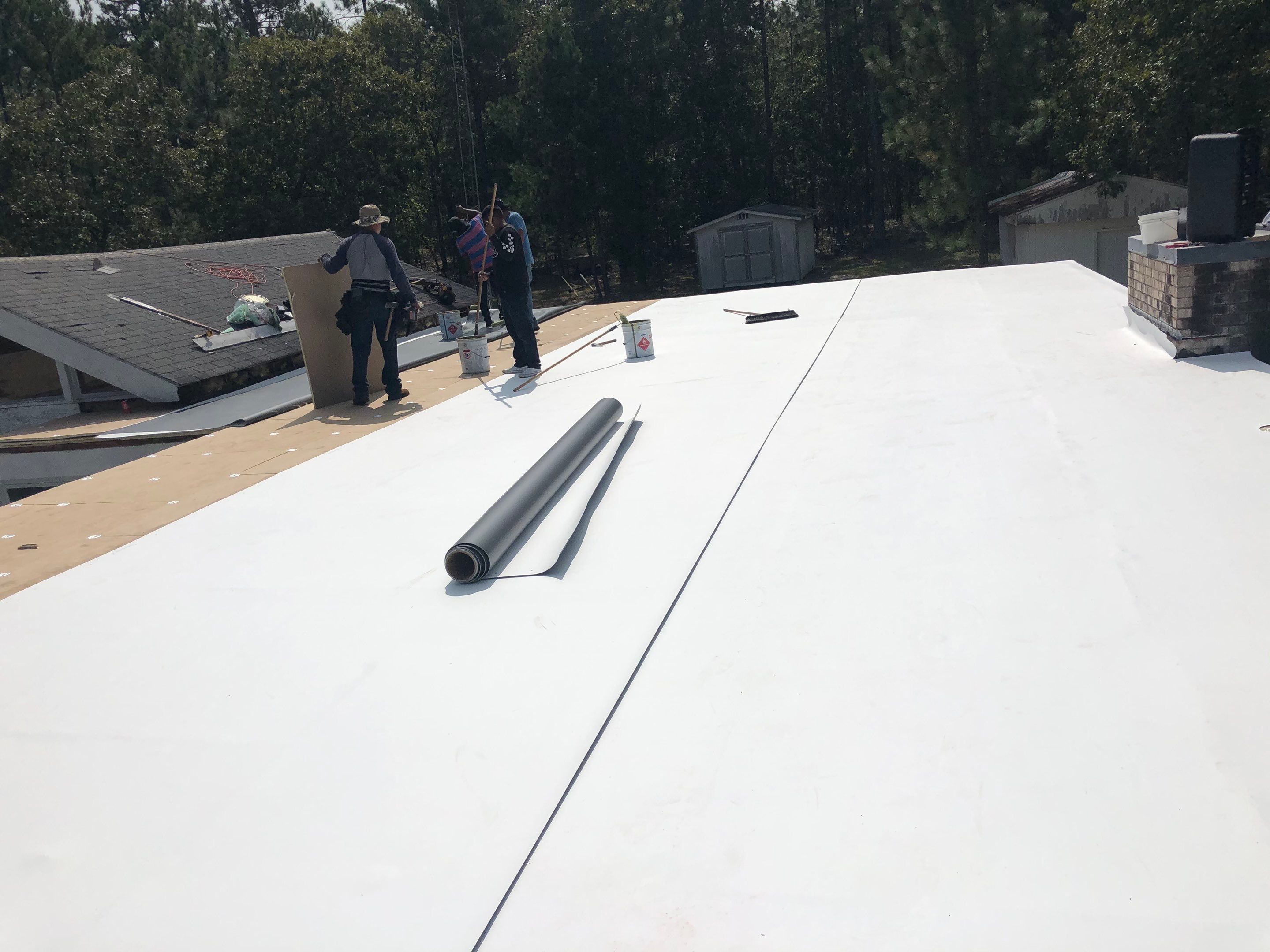 TPO - Commercial Roofing Installation by American Roofing NC